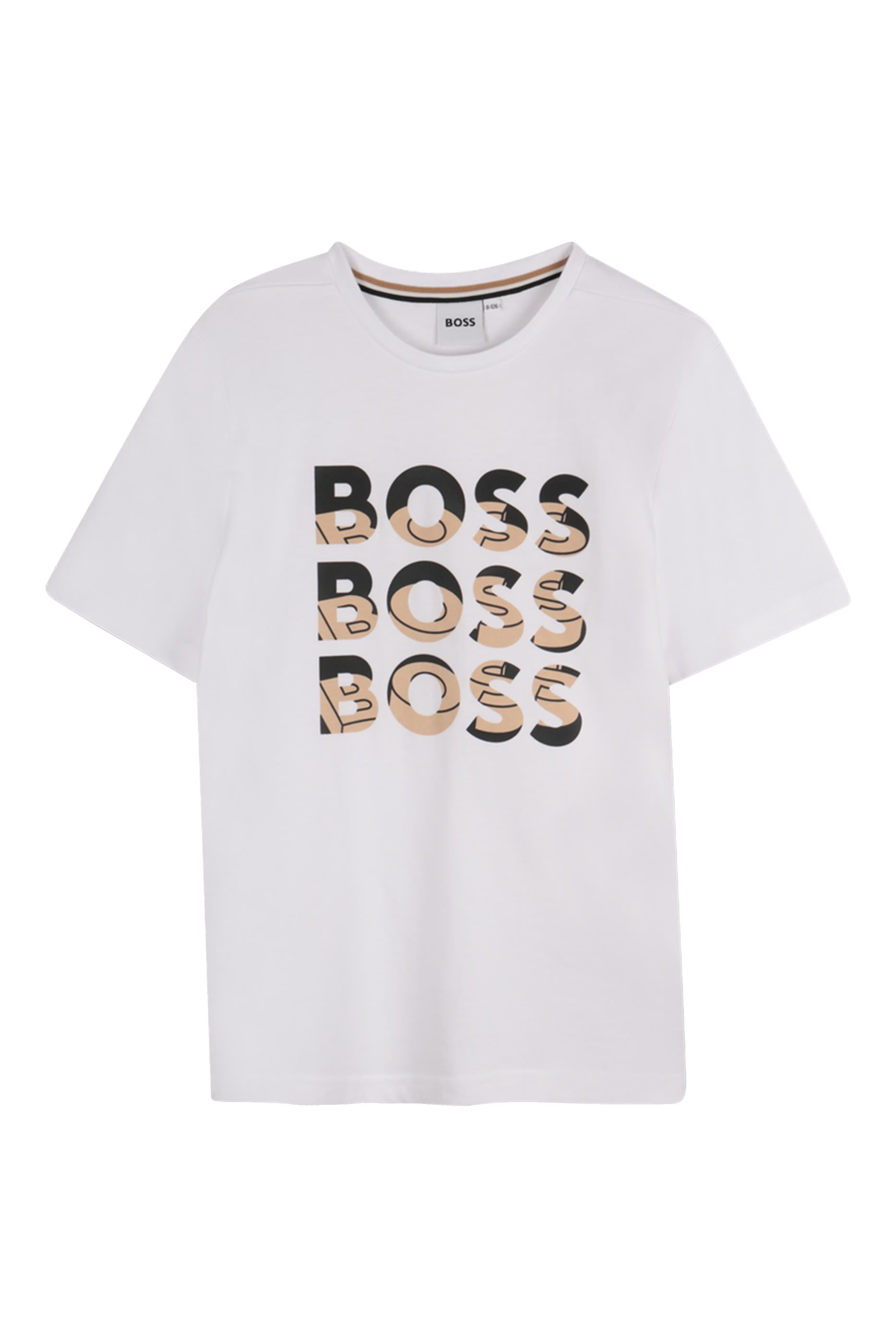 تيشيرت بشعار الماركة للأطفال