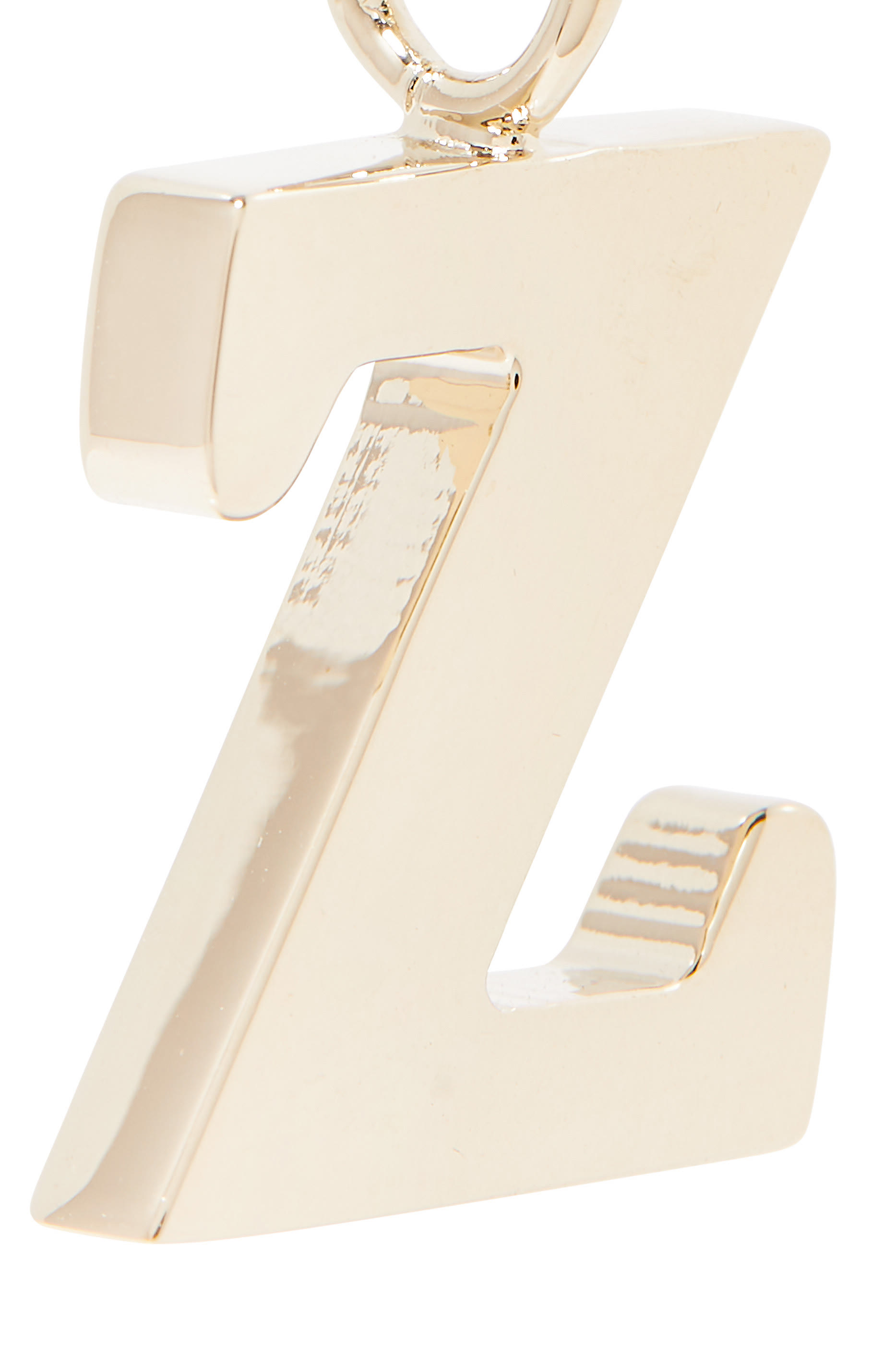 حلية بتصميم حرف Z نحاس