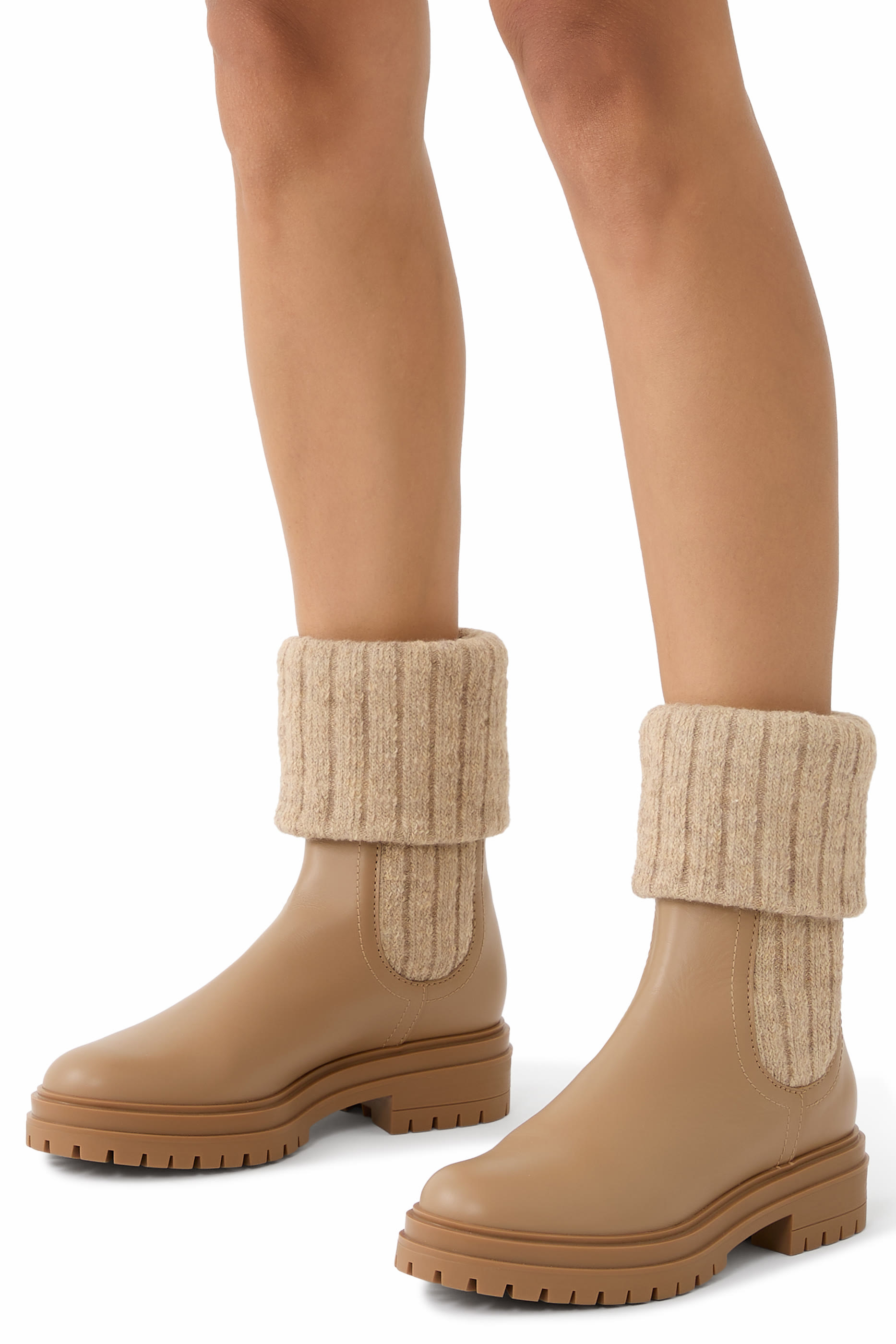 بوت تيني تشيلسي جلد