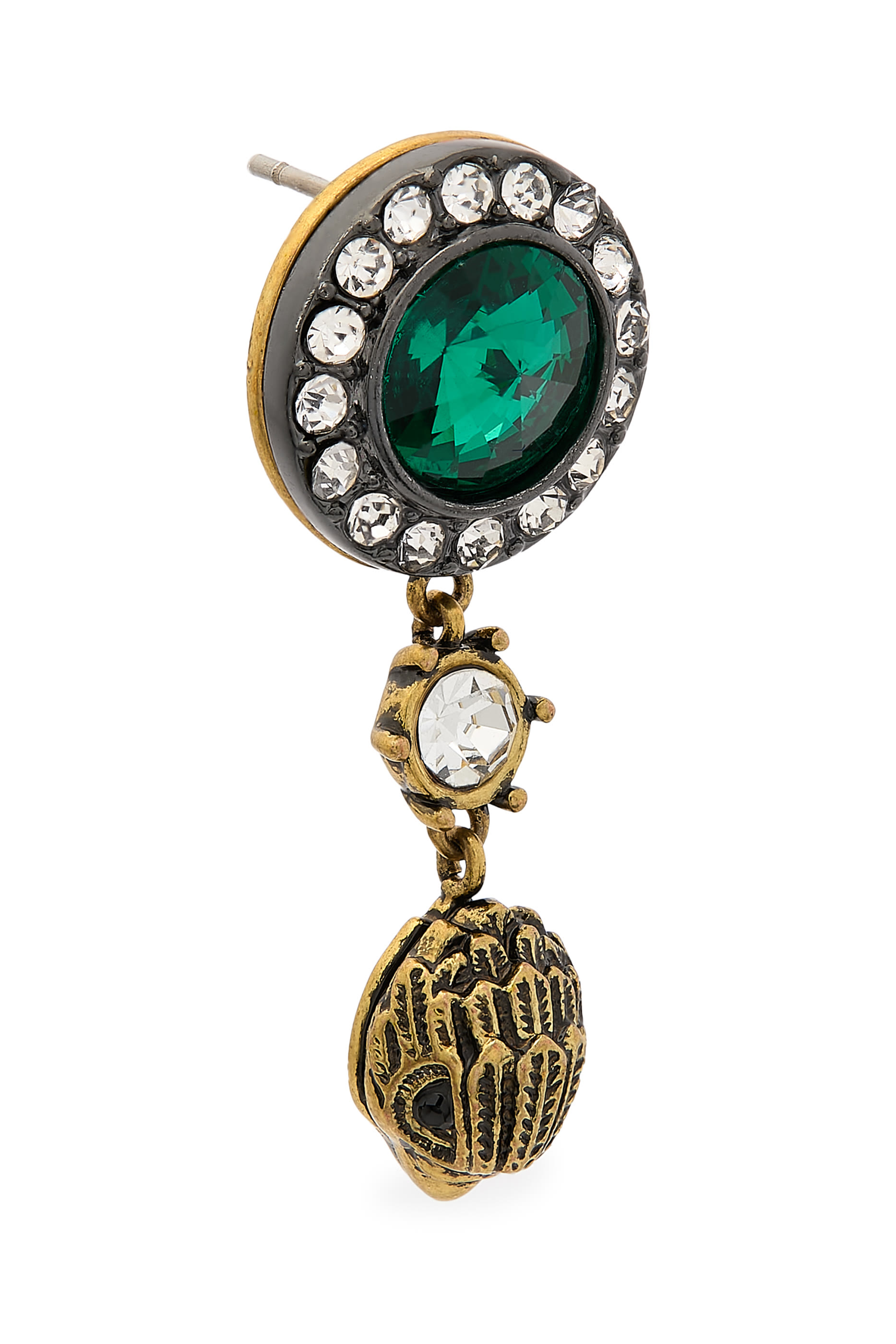 أقراط أوكتافيا بحلية شعار الماركة