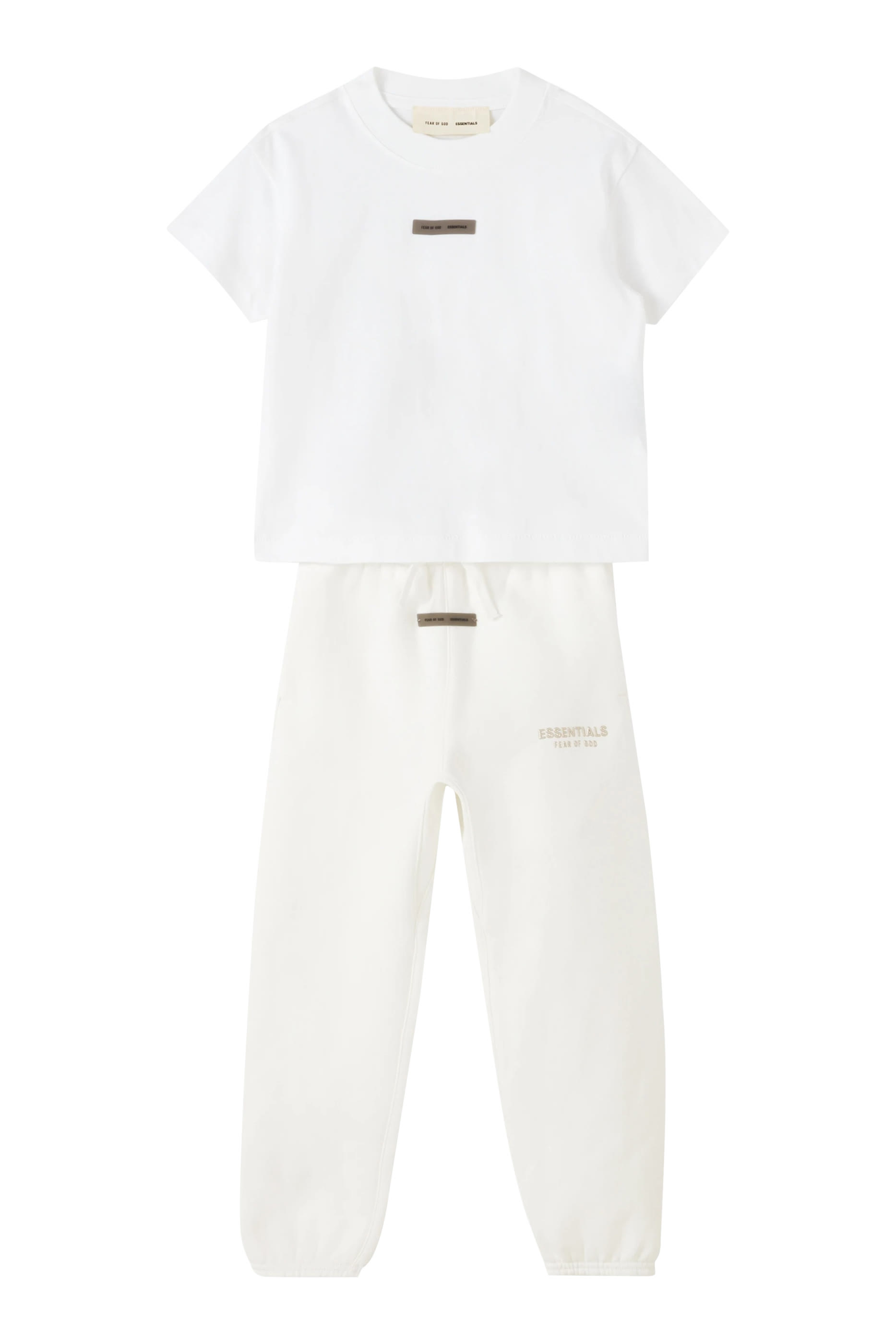 تيشيرت خفيف الوزن بشعار الماركة للأطفال