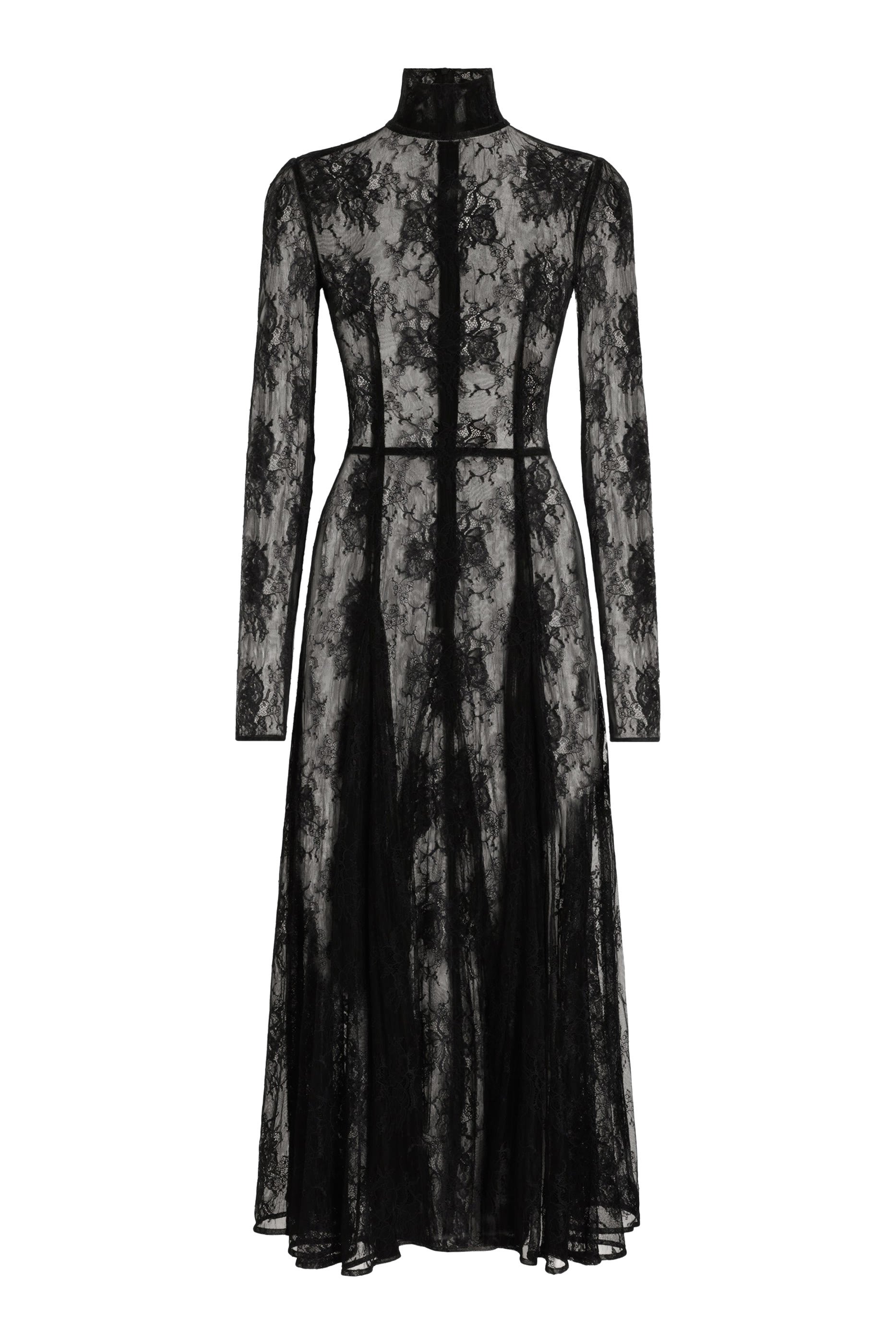 فستان شانتيلي دانتيل