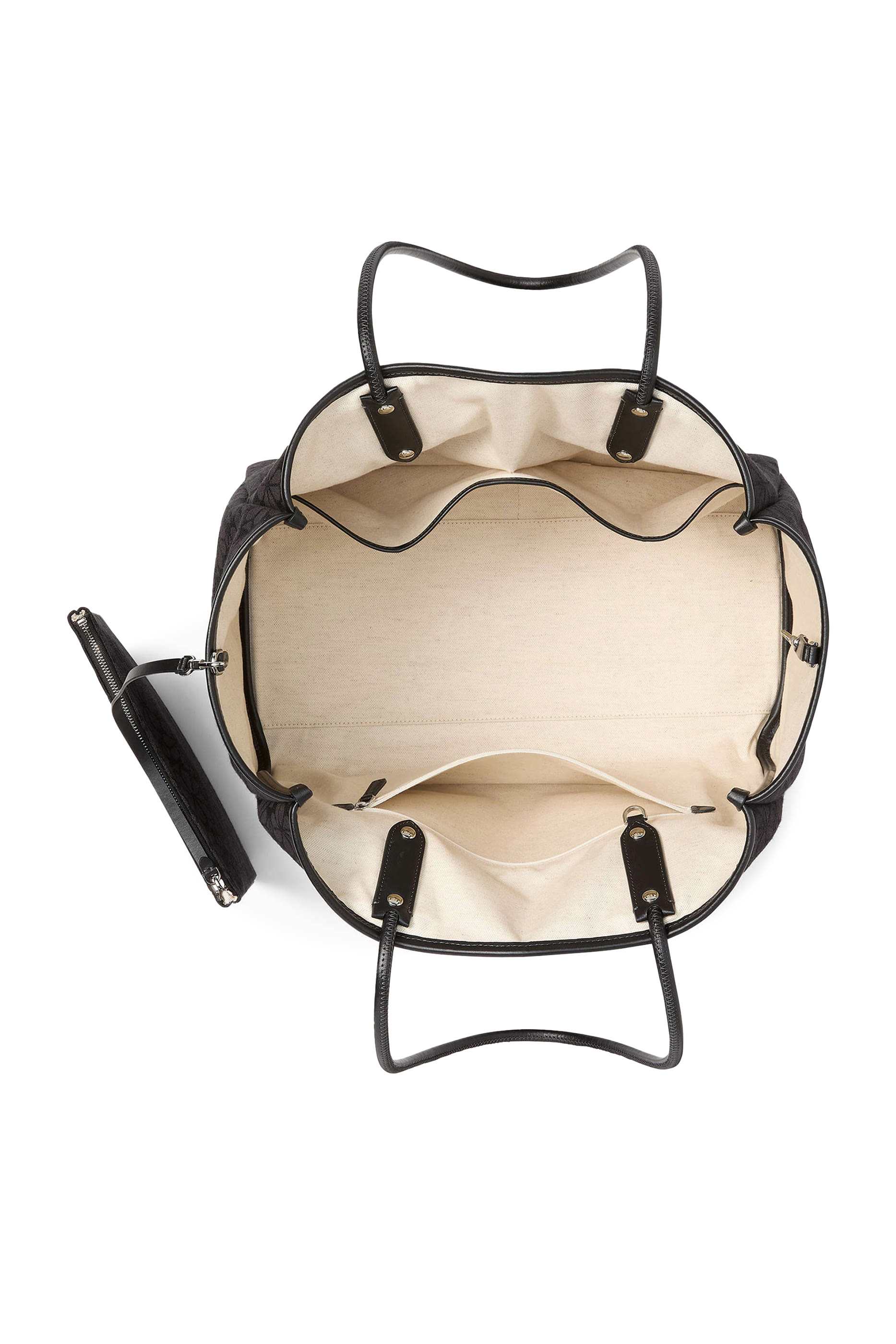 حقيبة يد كبيرة ايفريثينج بنقشة زهور بالشكل البستوني جاكار