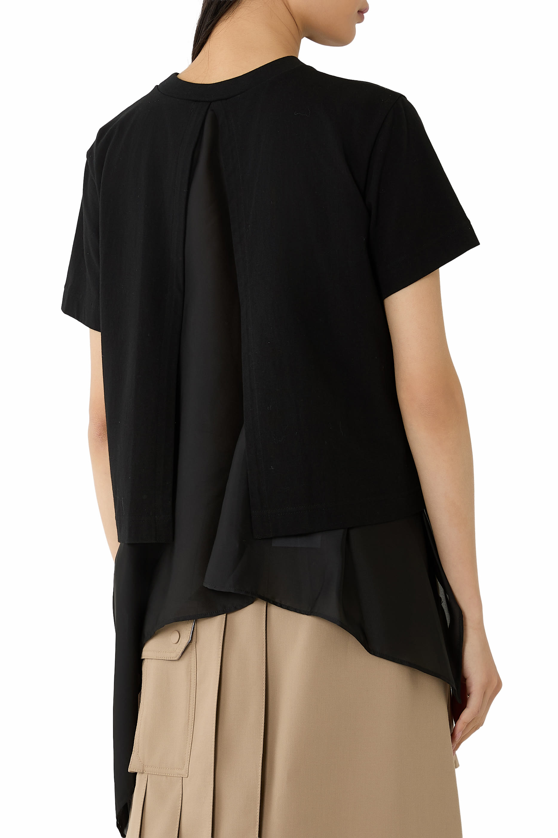 Satin Cotton Jersey Shirt