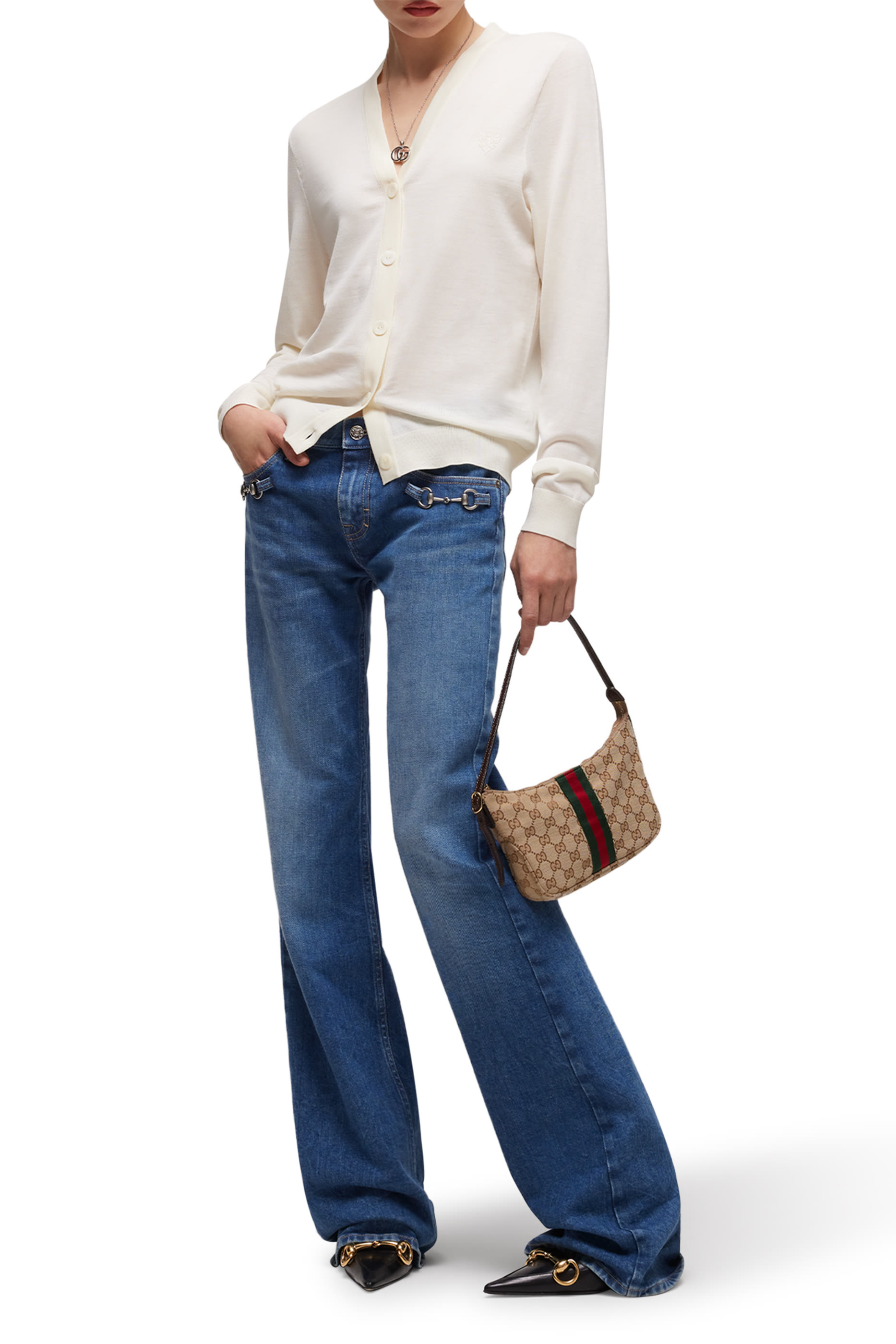 كارديغان بتطريز كريست