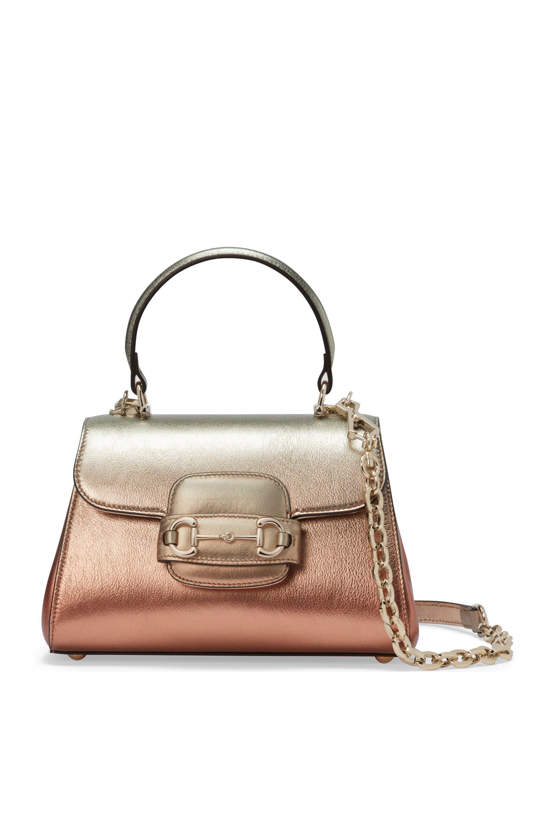 حقيبة بيد علوية وحلية لجام الحصان