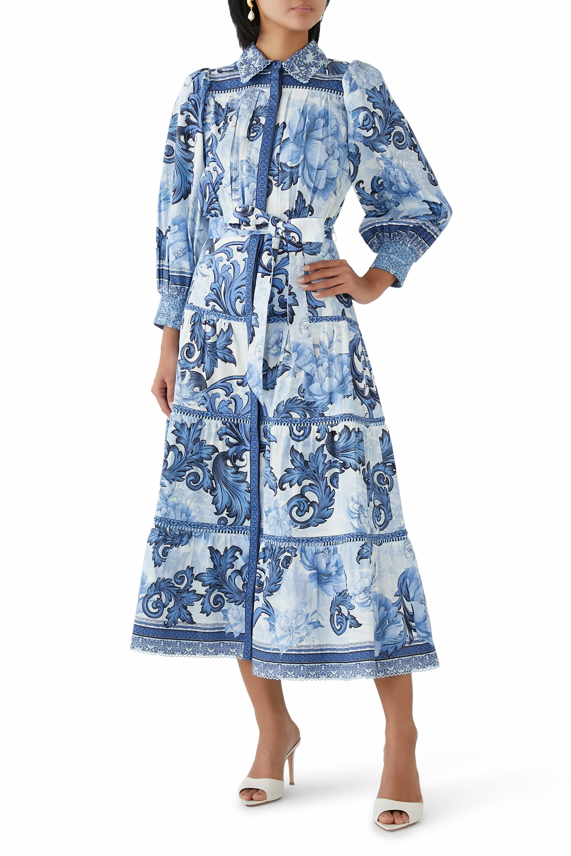 فستان جينيفا متوسط الطول