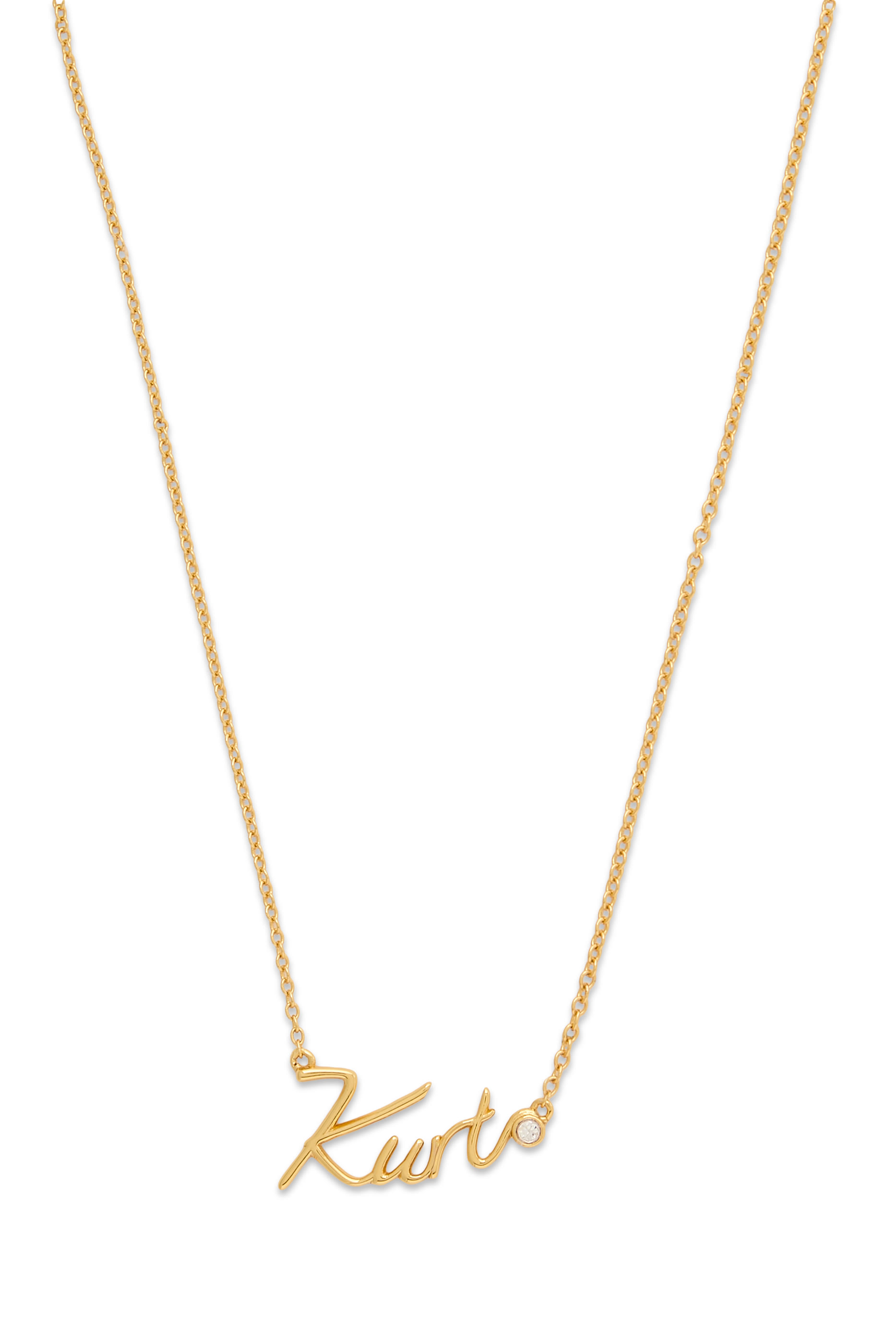قلادة بدلاية بتصميم كلمة كيرت