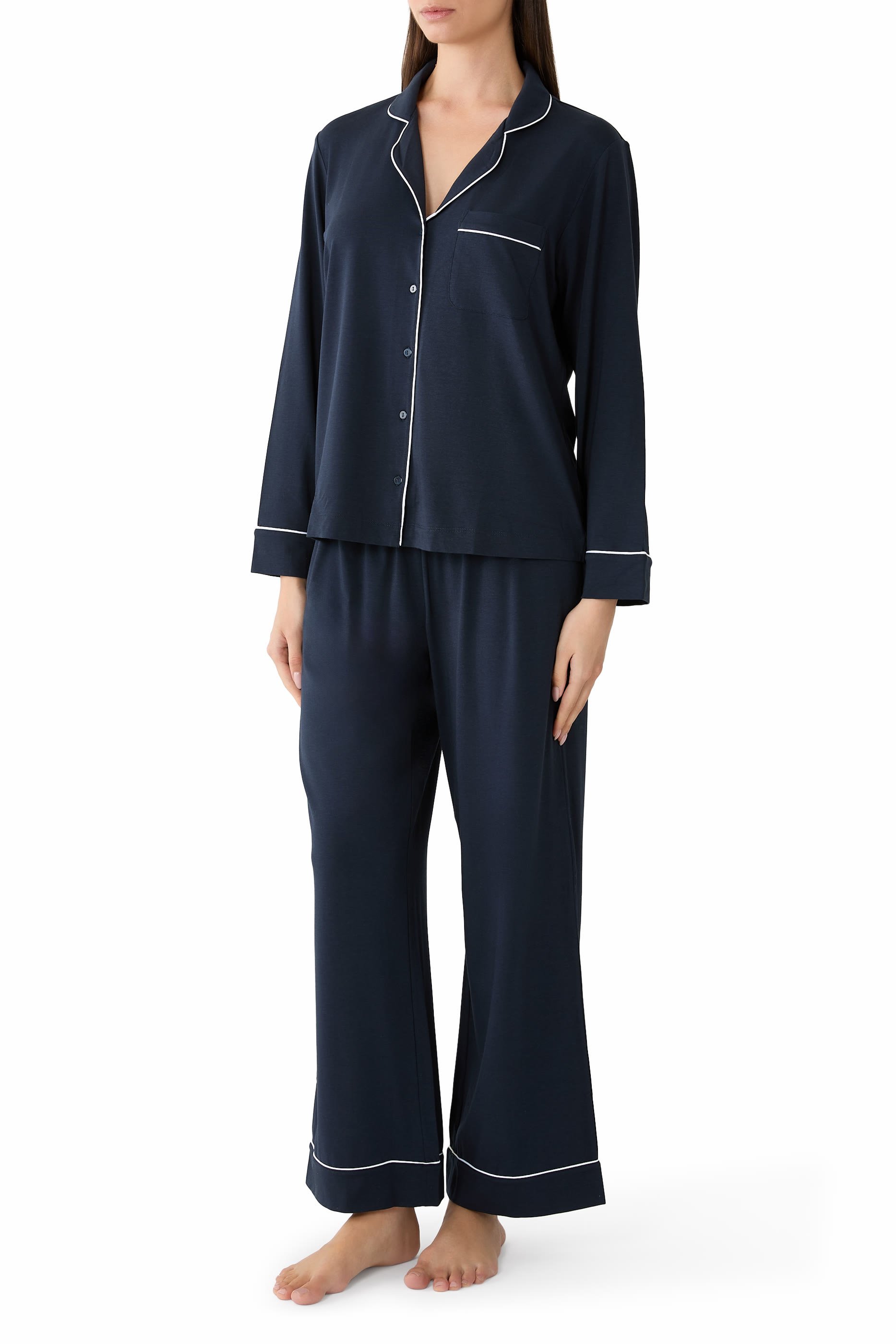  Modal Cotton Classic Jersey Pajama Set 