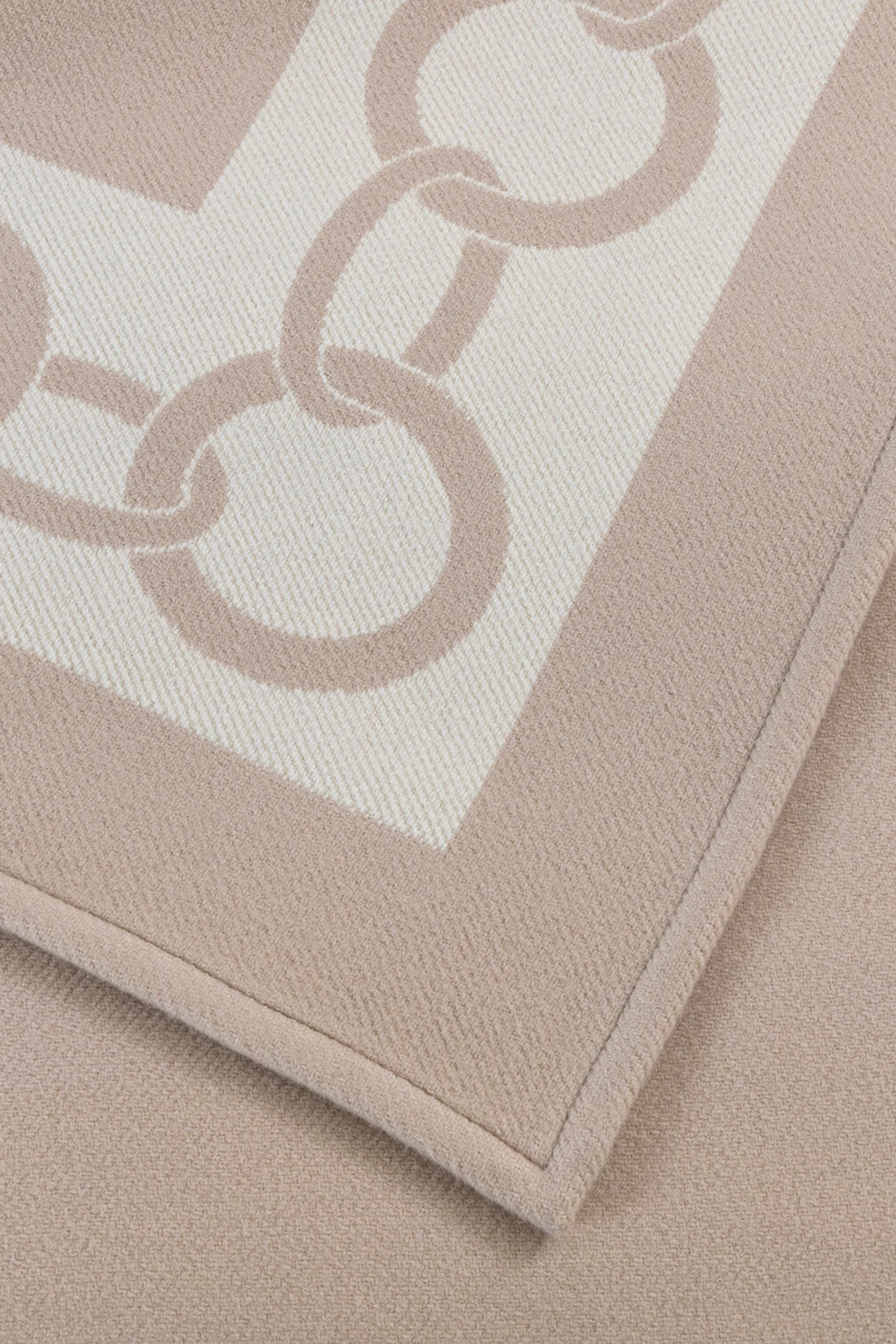 غطاء لحاف بنقشة سلسلة صوف