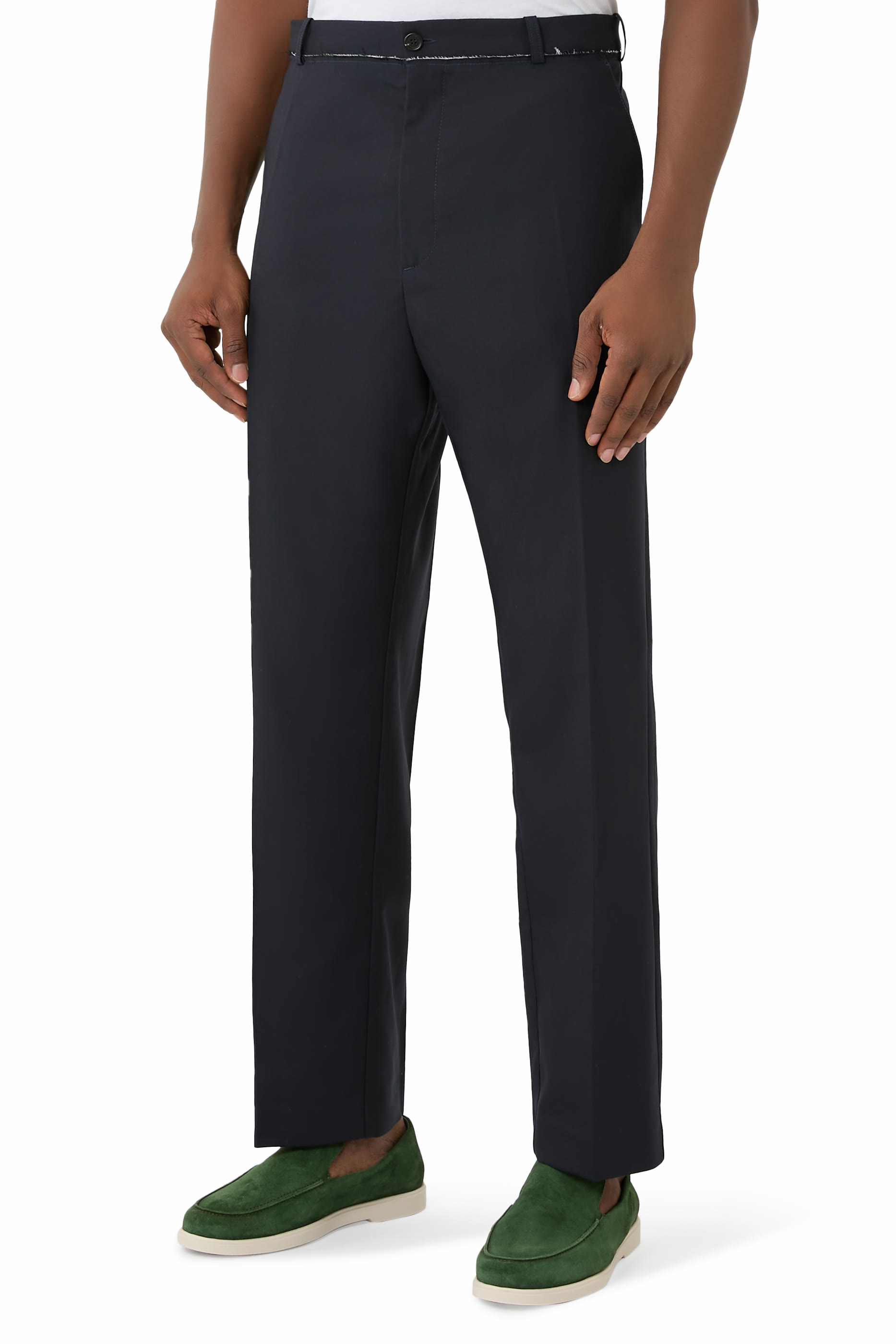 بنطال تروبيكال قصير صوف