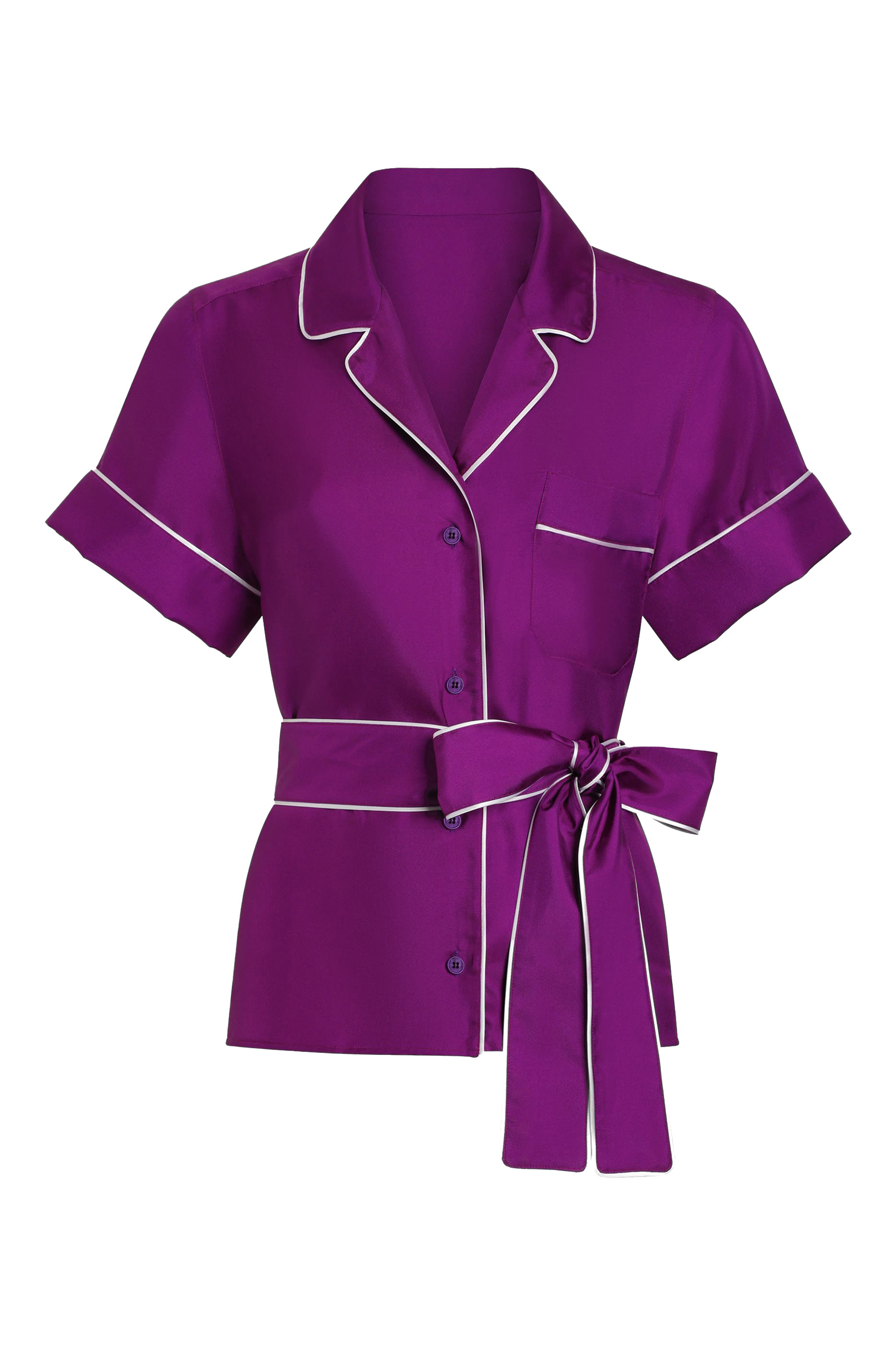 تيشيرت فانيتي حرير تويل