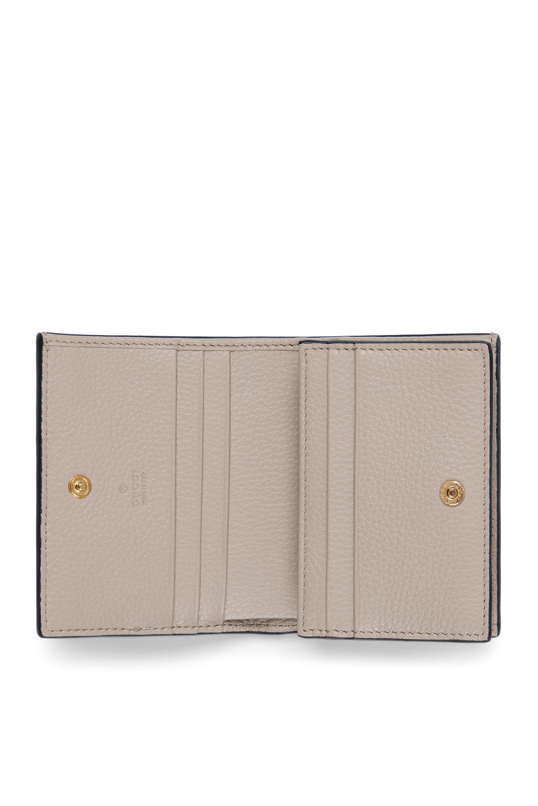  Bi-Color GG Marmont Small Wallet 