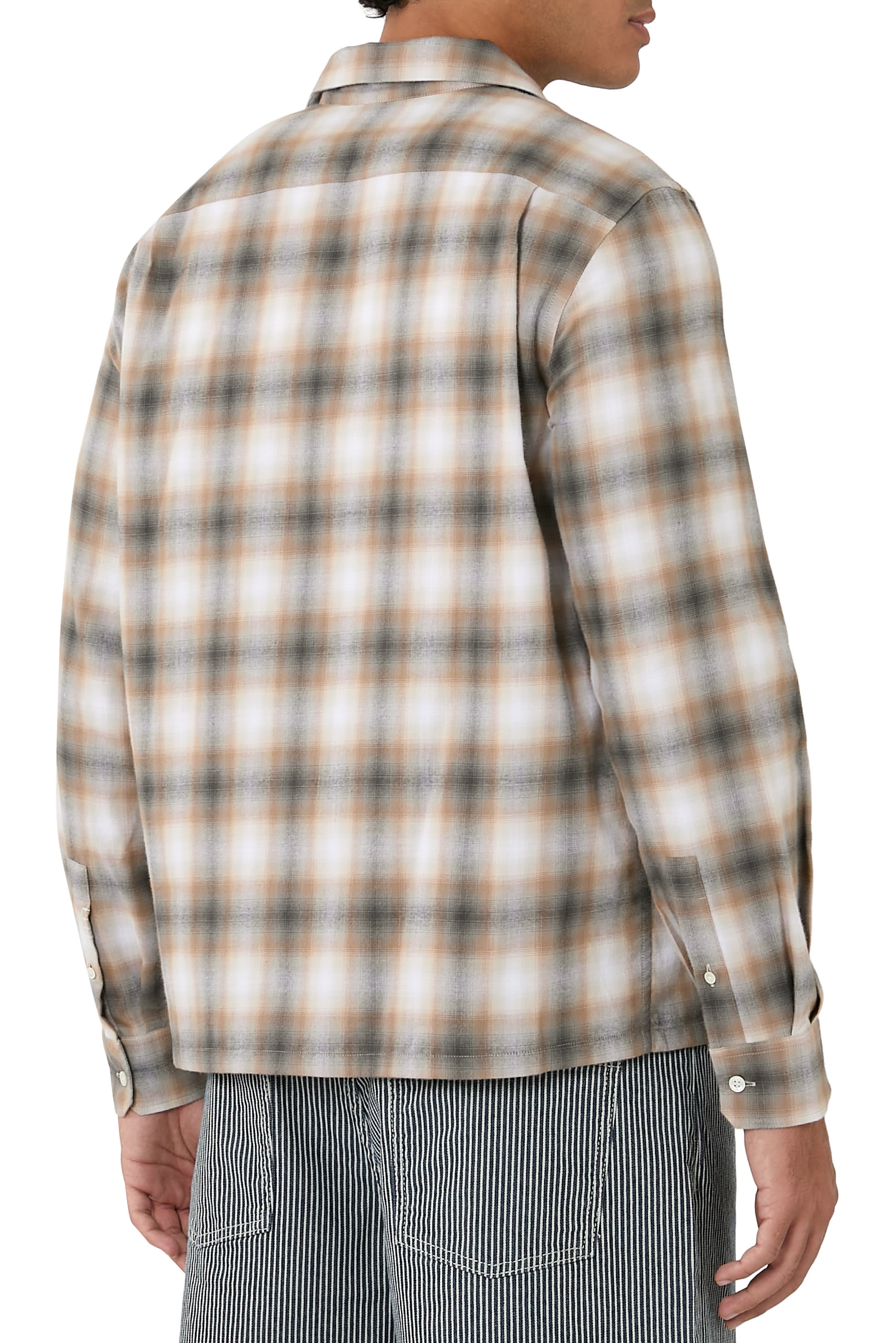 Gradient Checkered Shirt