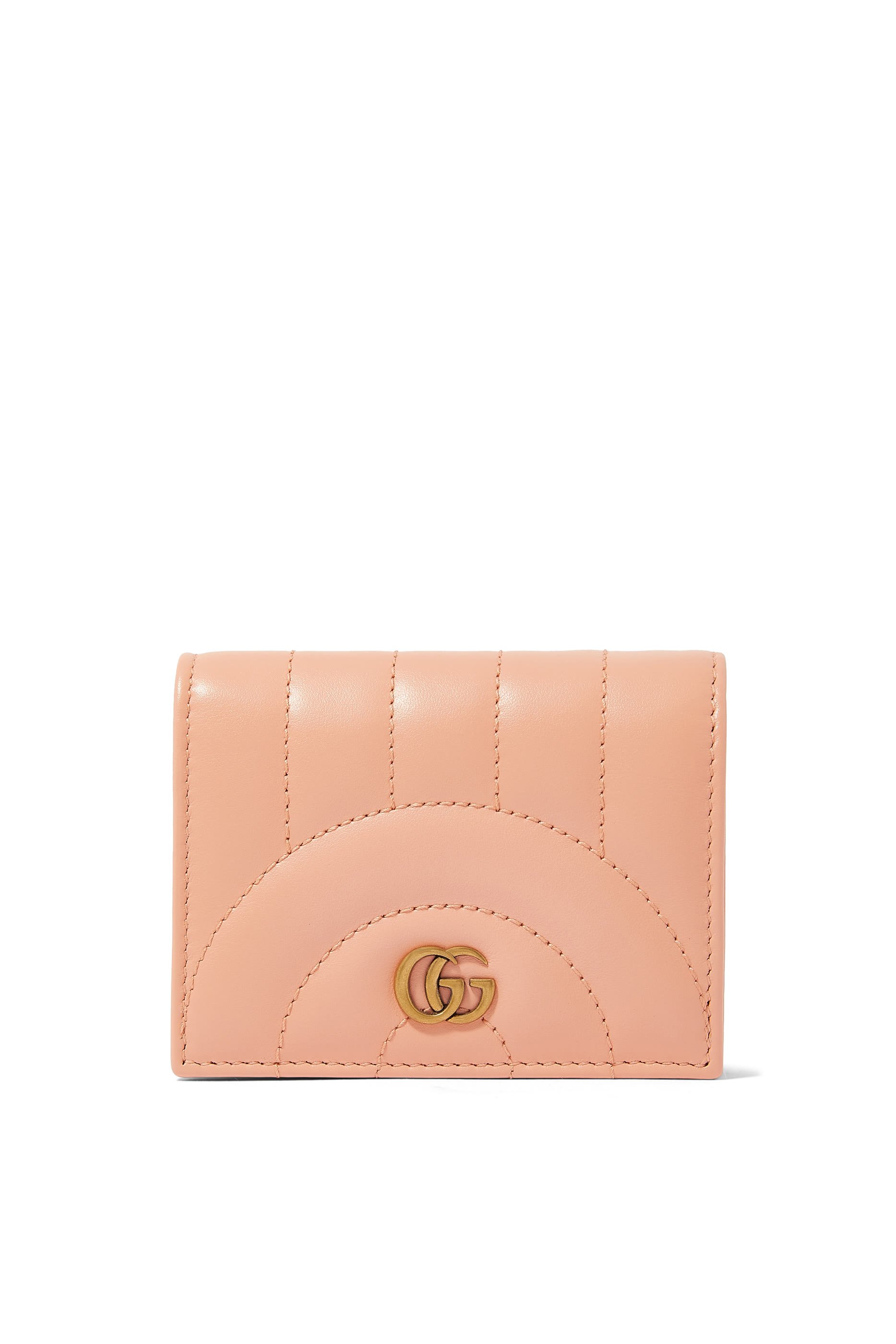 حافظة بطاقات مارمونت بتصميم مبطن بحروف شعار الماركة