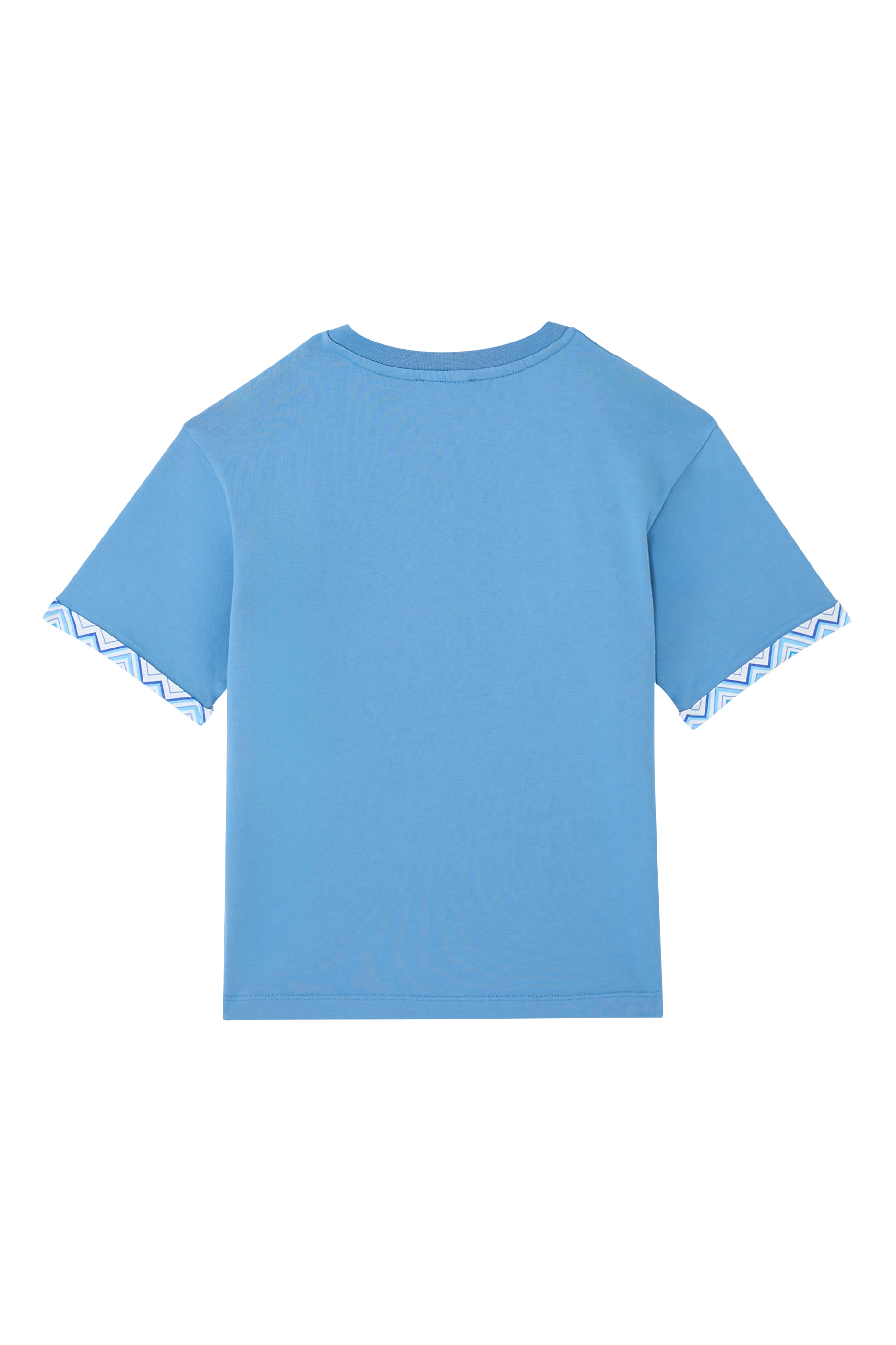 تيشيرت بطبعة شعار الماركة للأطفال