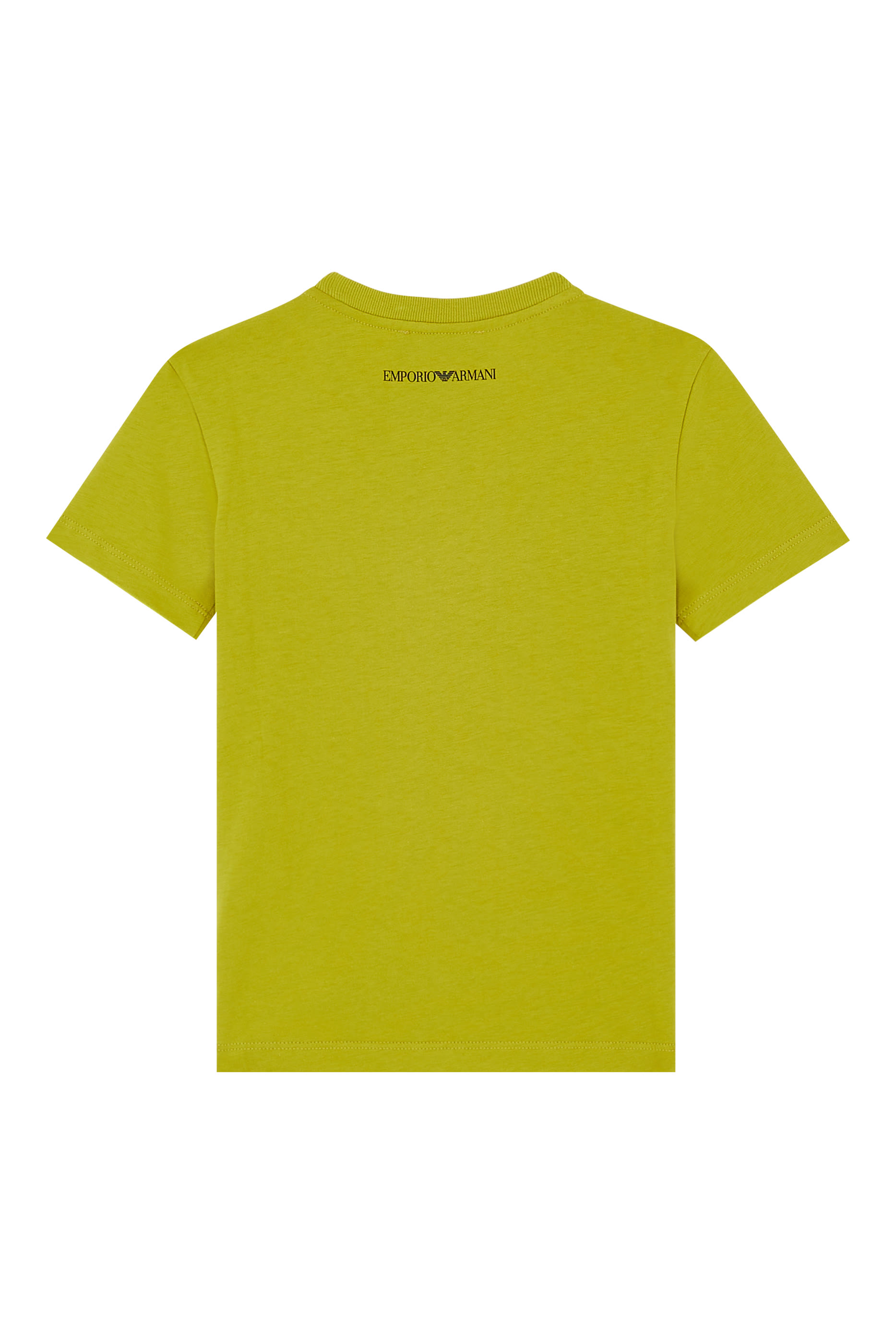 تيشيرت بطبعات شعار الماركة للأطفال