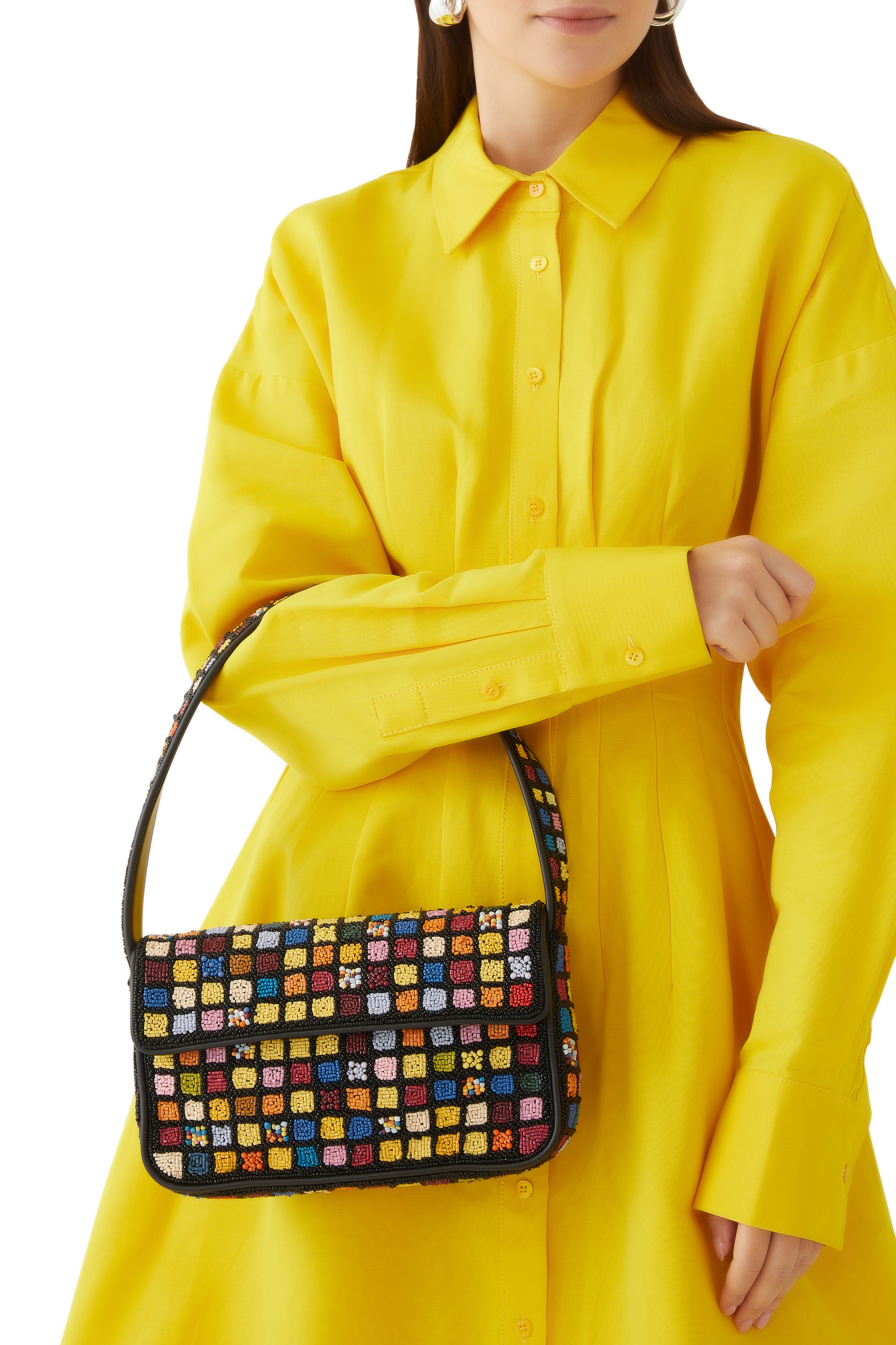 حقيبة تومي دانس فلور مزينة بالخرز