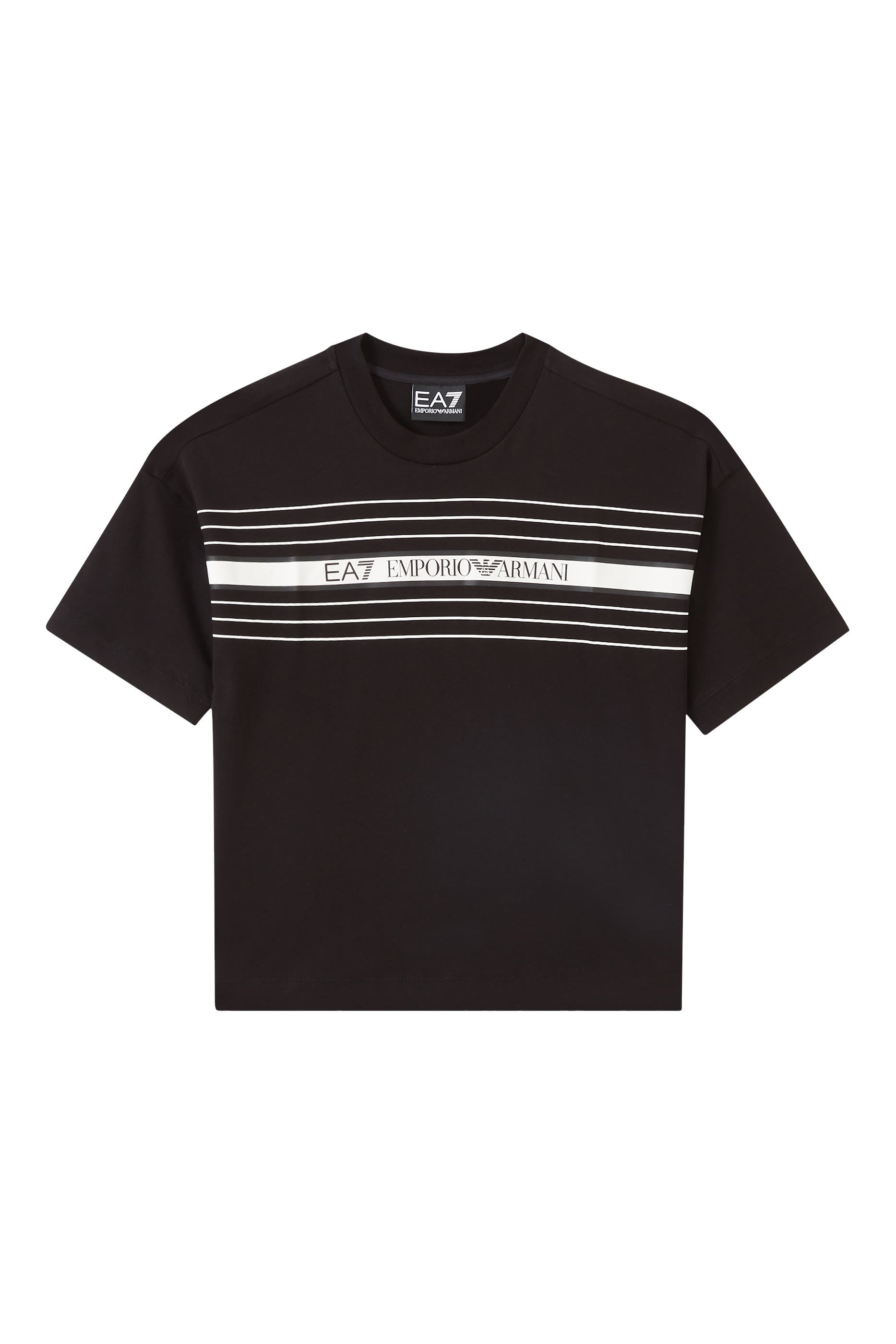 تيشيرت بشعار الماركة للأطفال