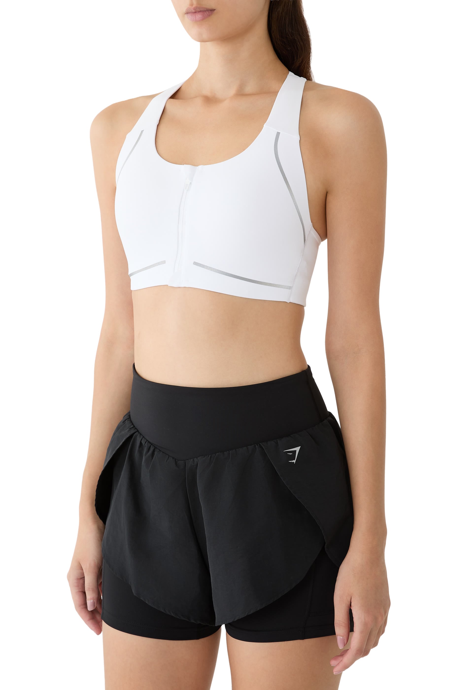 Running Zip Bra