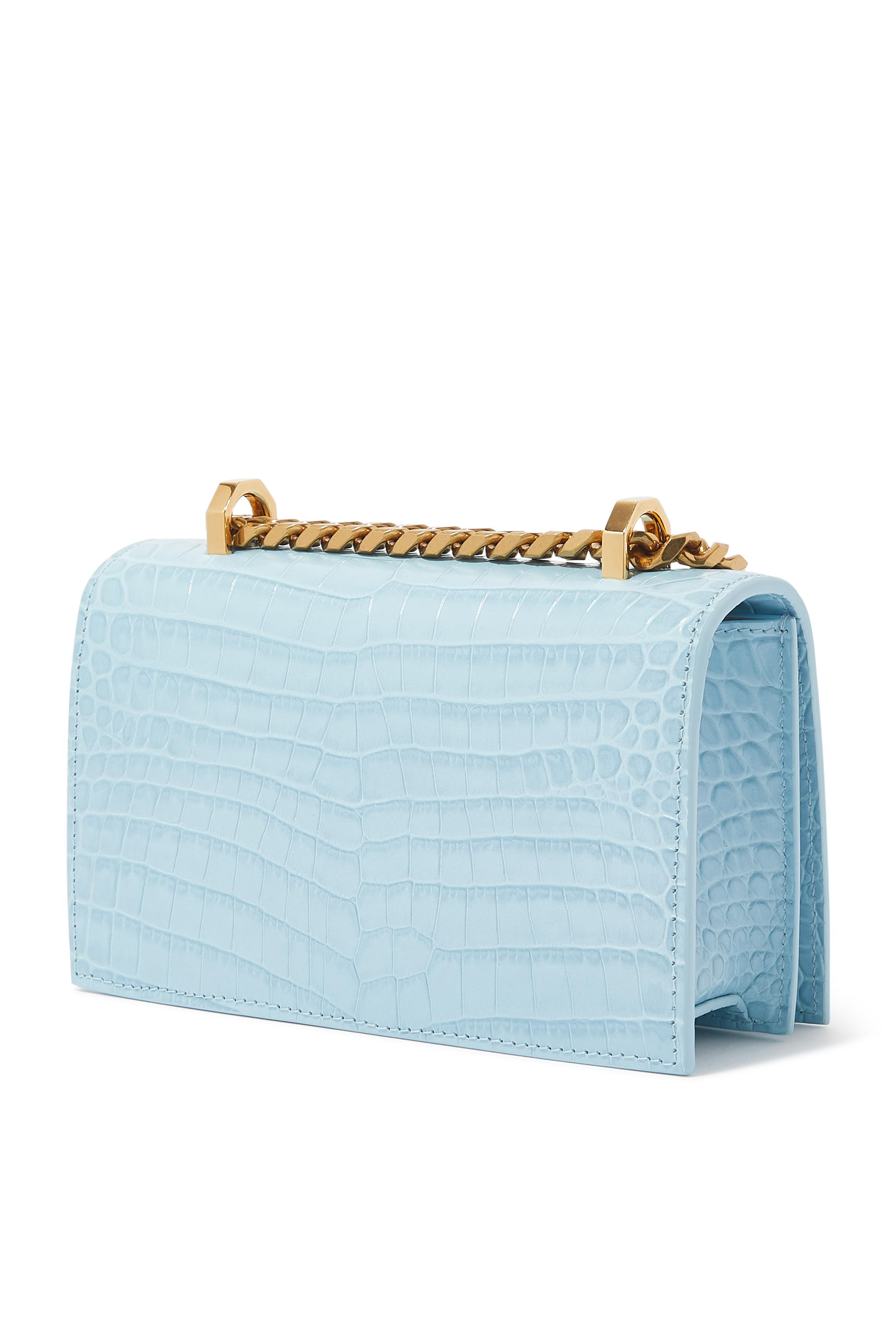 حقيبة ساتشيل صغيرة مرصعة بأحجار