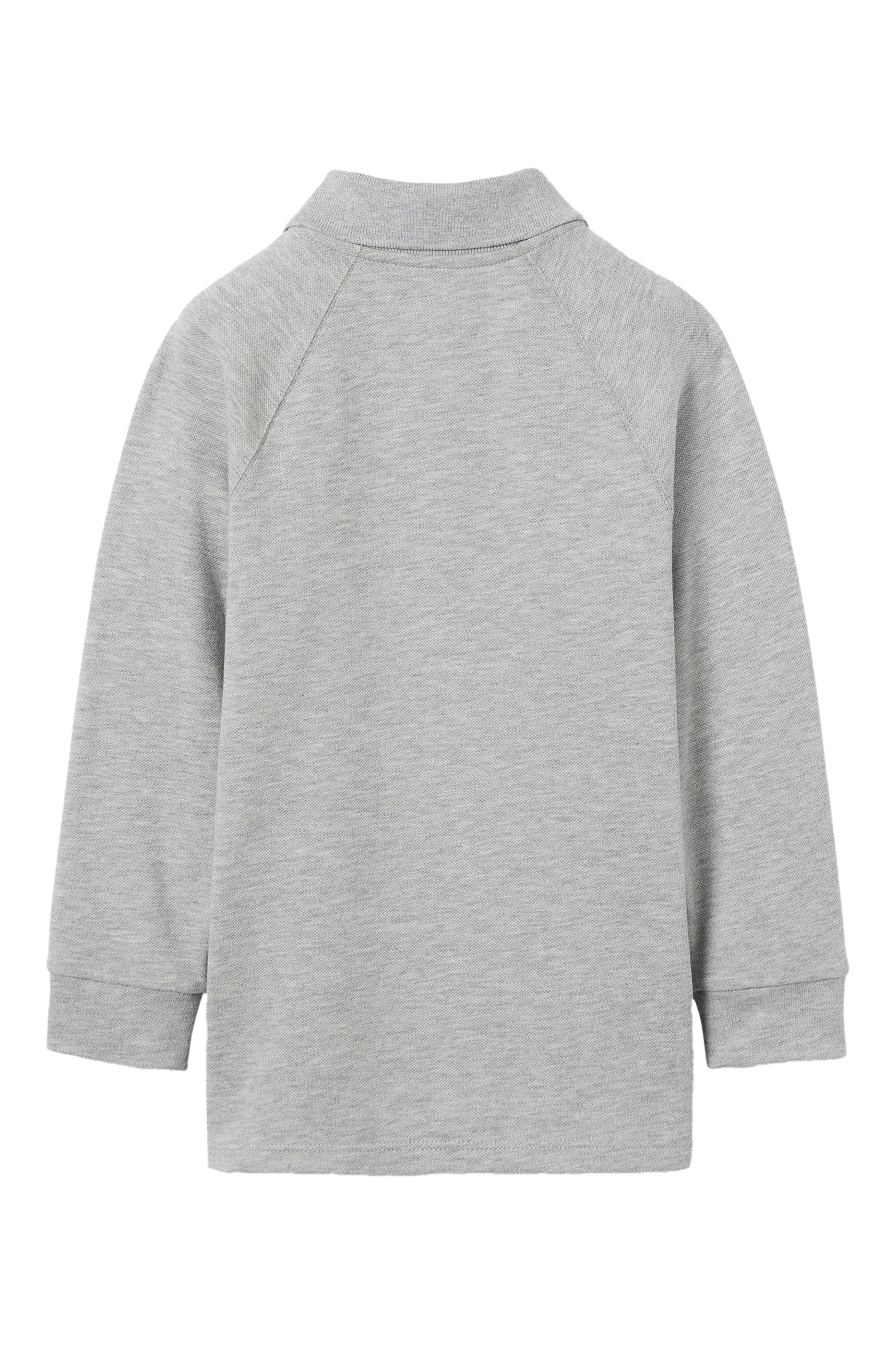 قميص بولو بشريط ويب للأطفال