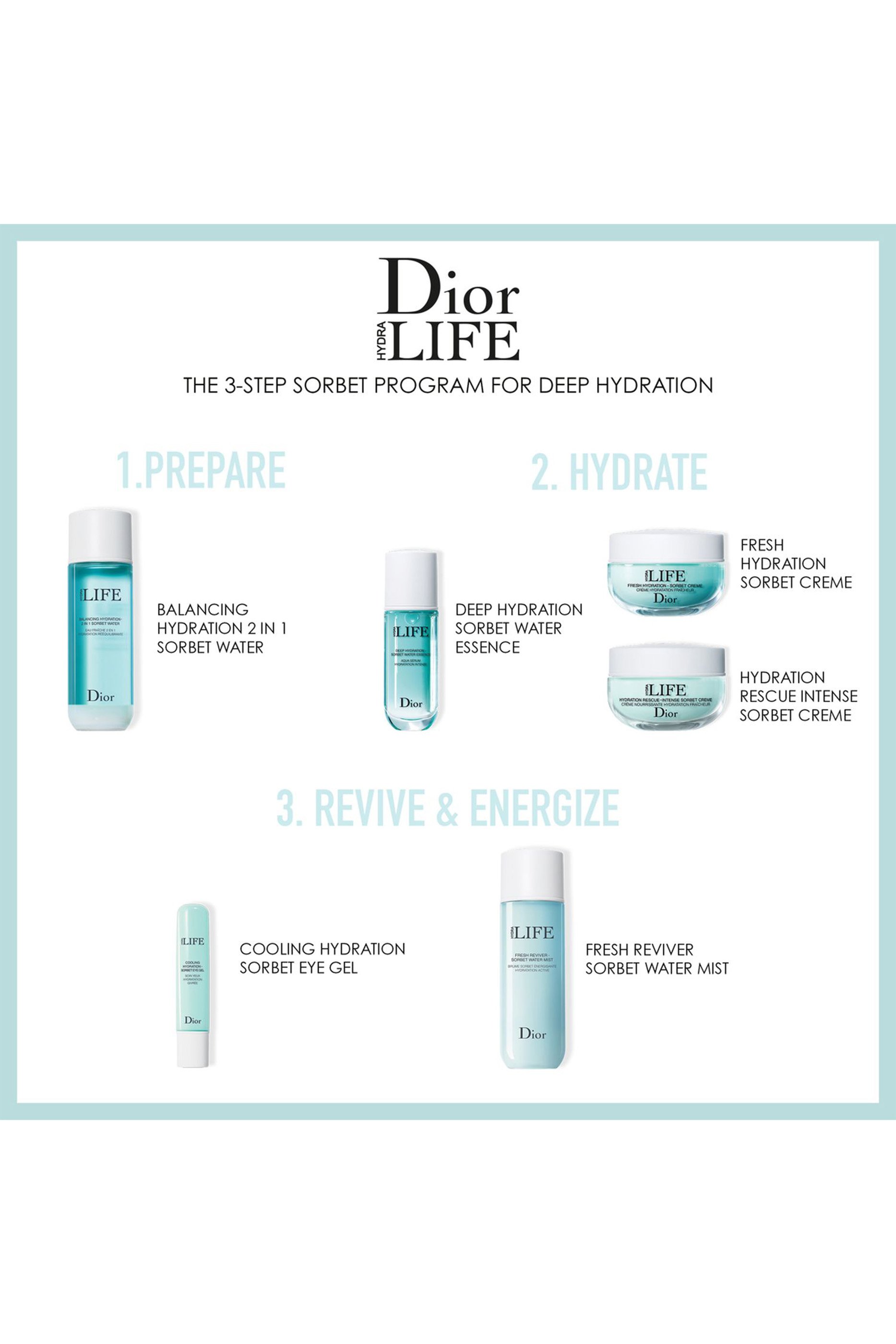 بخاخ ماء ديور هيدرا لايف لإنعاش البشرة