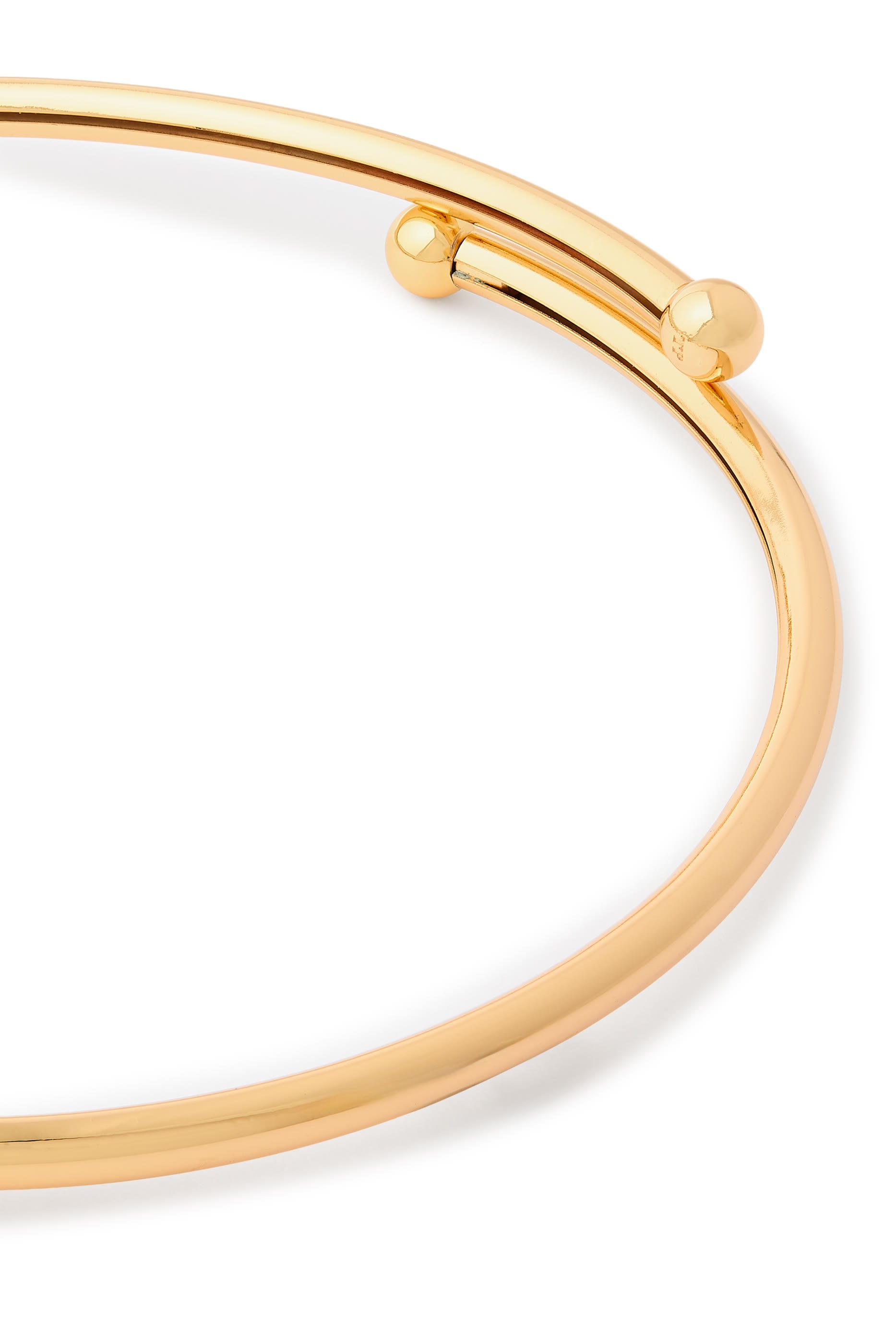 قلادة رقبة كالاني، طلاء بذهب عيار 24