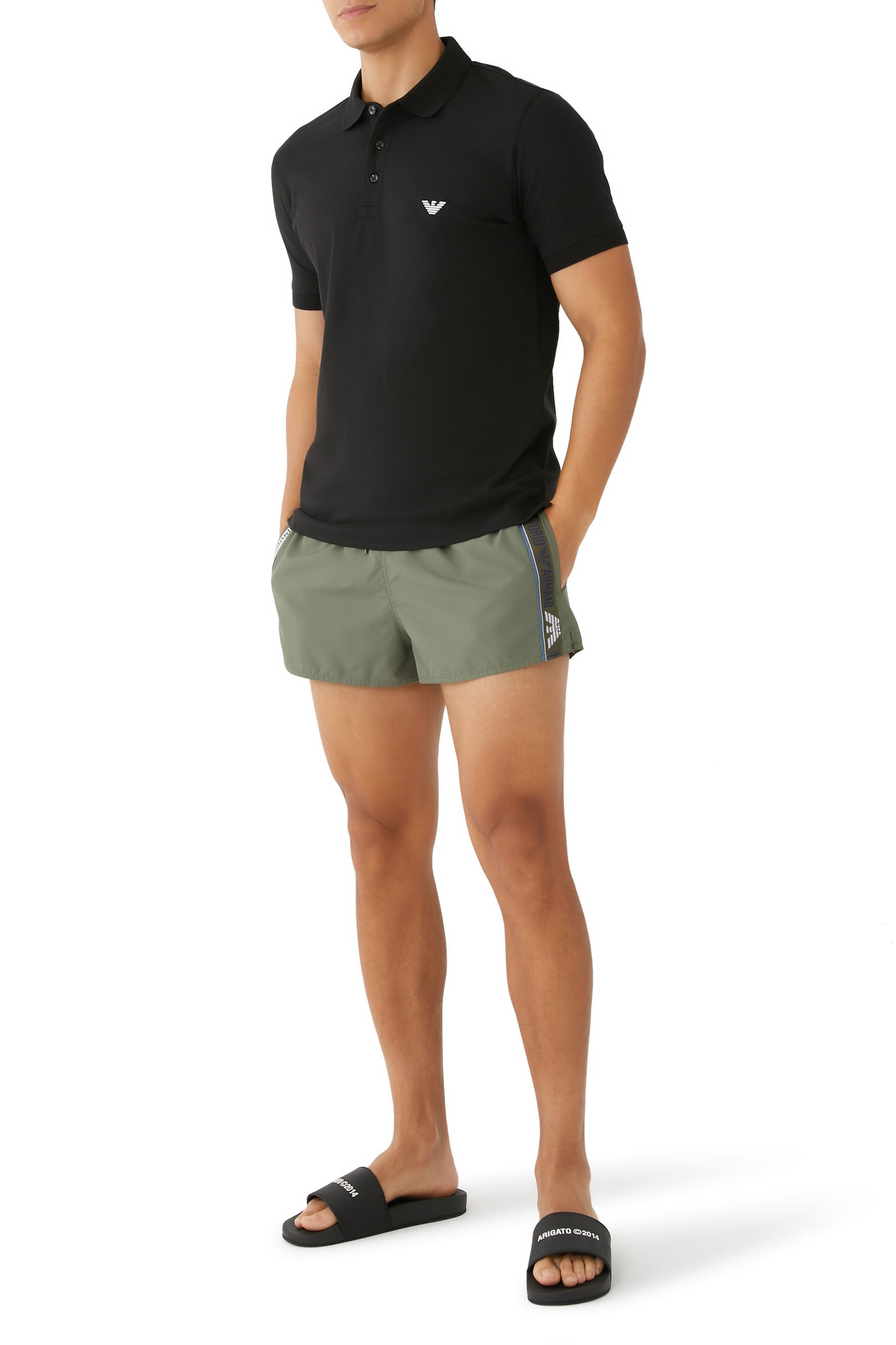 لباس سباحة قميص بولو اس 93 قطن