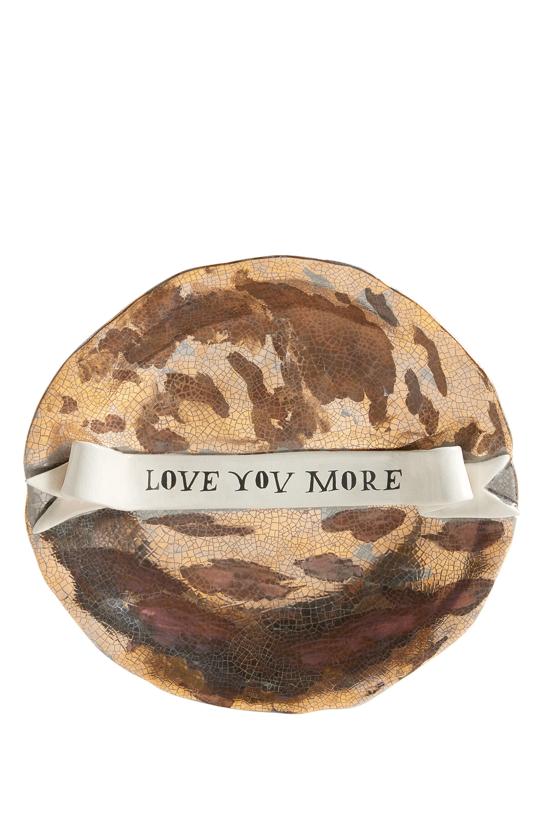 Ruan Hoffmann Love You More Ribbon Plate