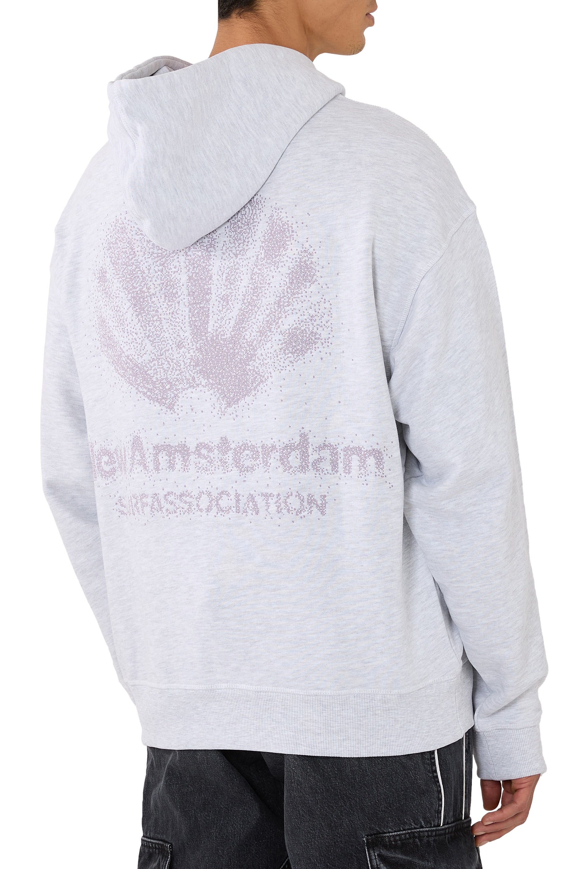 هودي بشعار الماركة بطلاء بخاخ