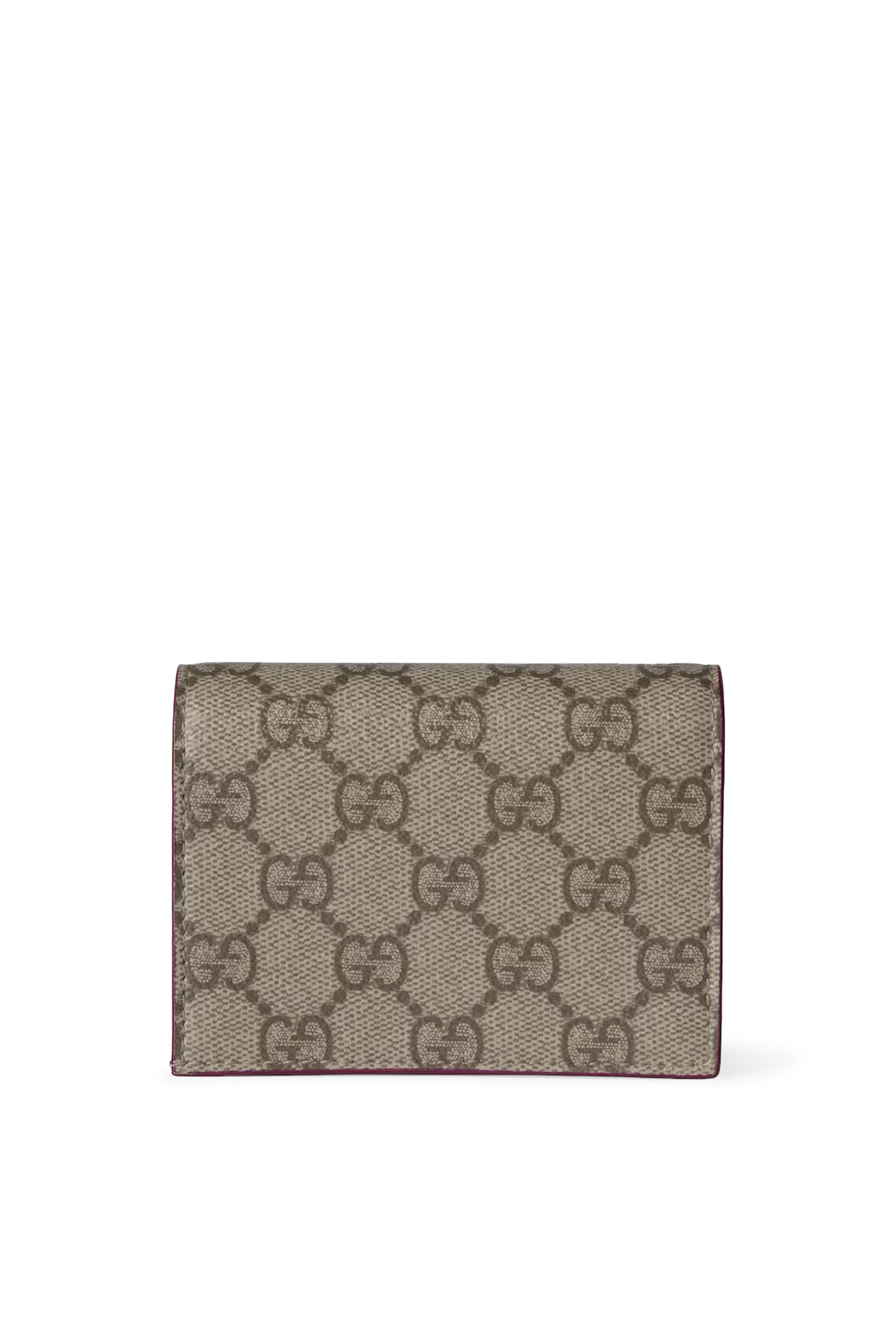 حافظة بطاقات صغيرة مزينة بتفاصيل بومة وشعار الماركة