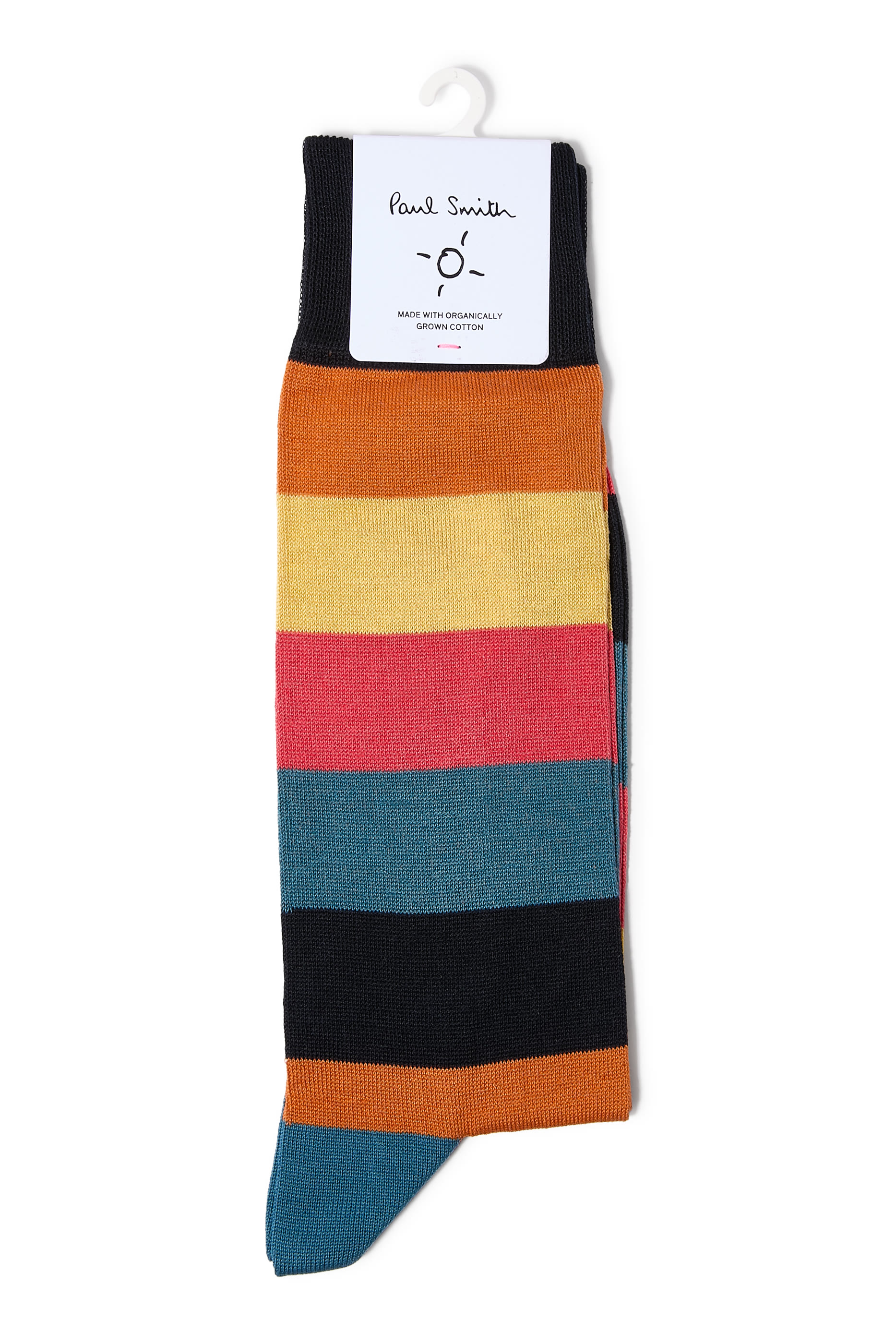 جوارب مخططة مزيج قطن