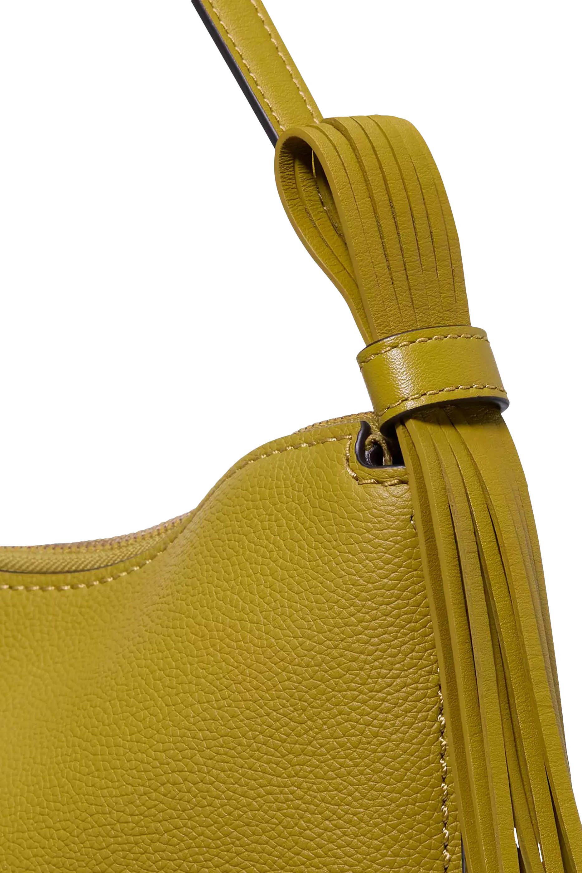 حقيبة كتف لوب مزينة بشراشيب وحمالة