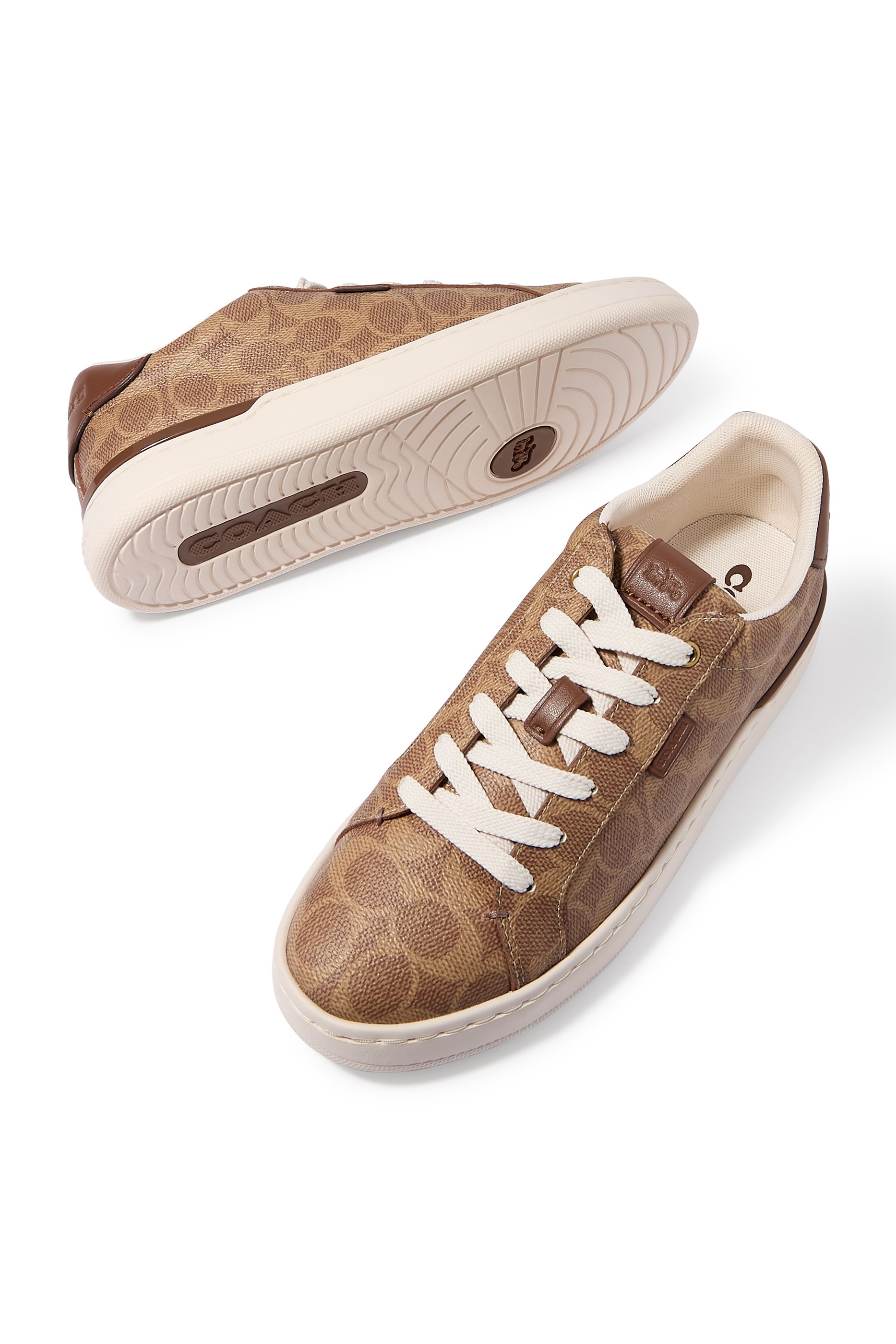 سنيكرز بكاحل منخفض قماش قنب