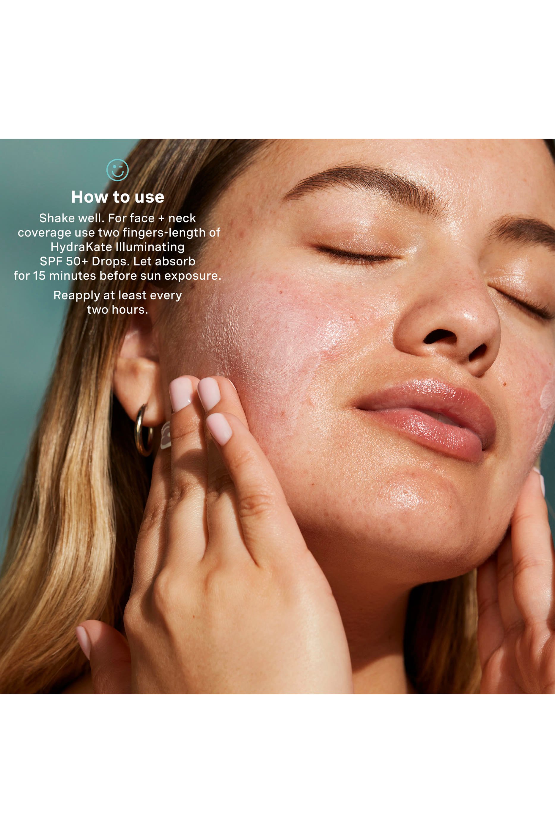 قطرة هيدراكيت إلومينيتين بعامل حماية SPF 50+