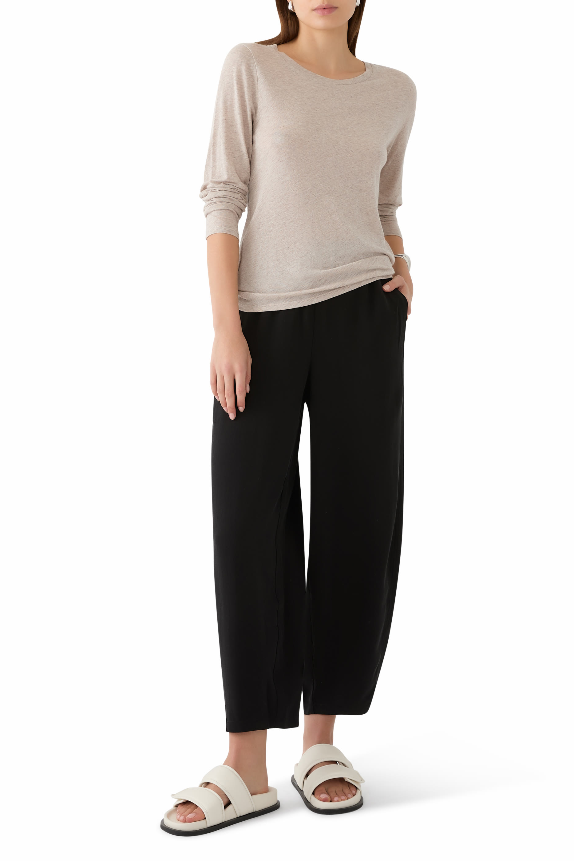 تيشيرت نسيج شفاف