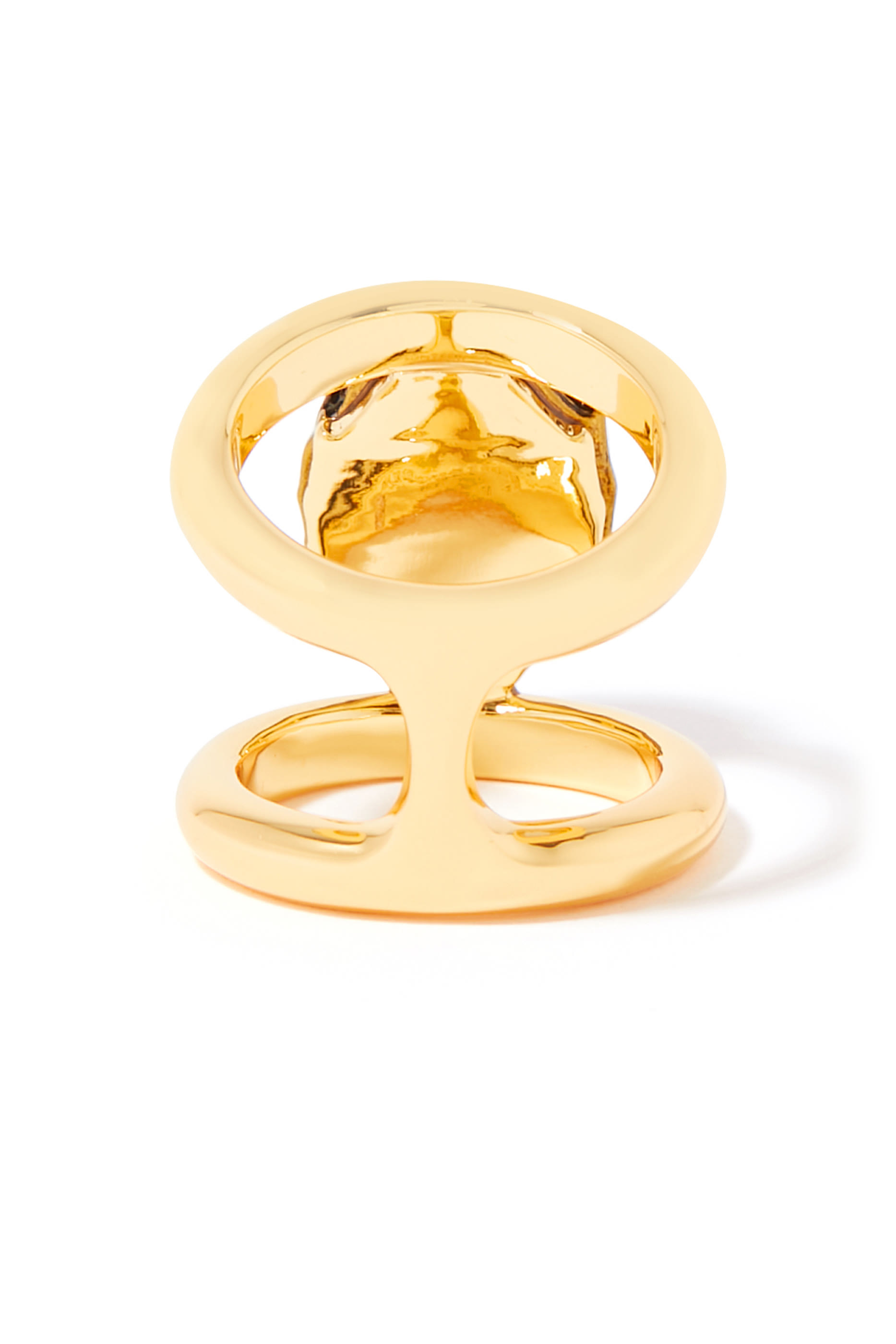 خاتم بحلقات برأس النسر