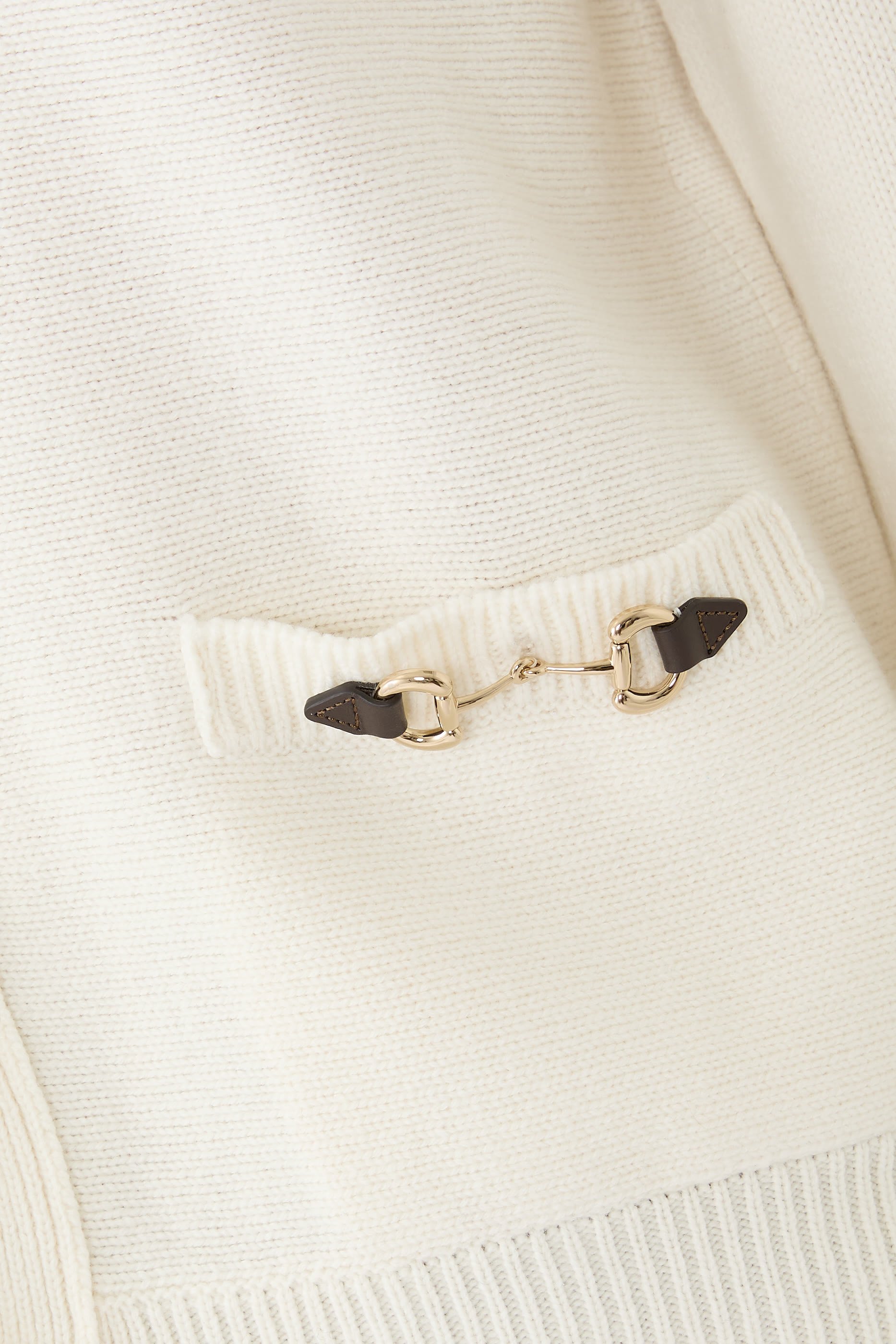 كارديجان بحلية لجام الحصان صوف وكشمير