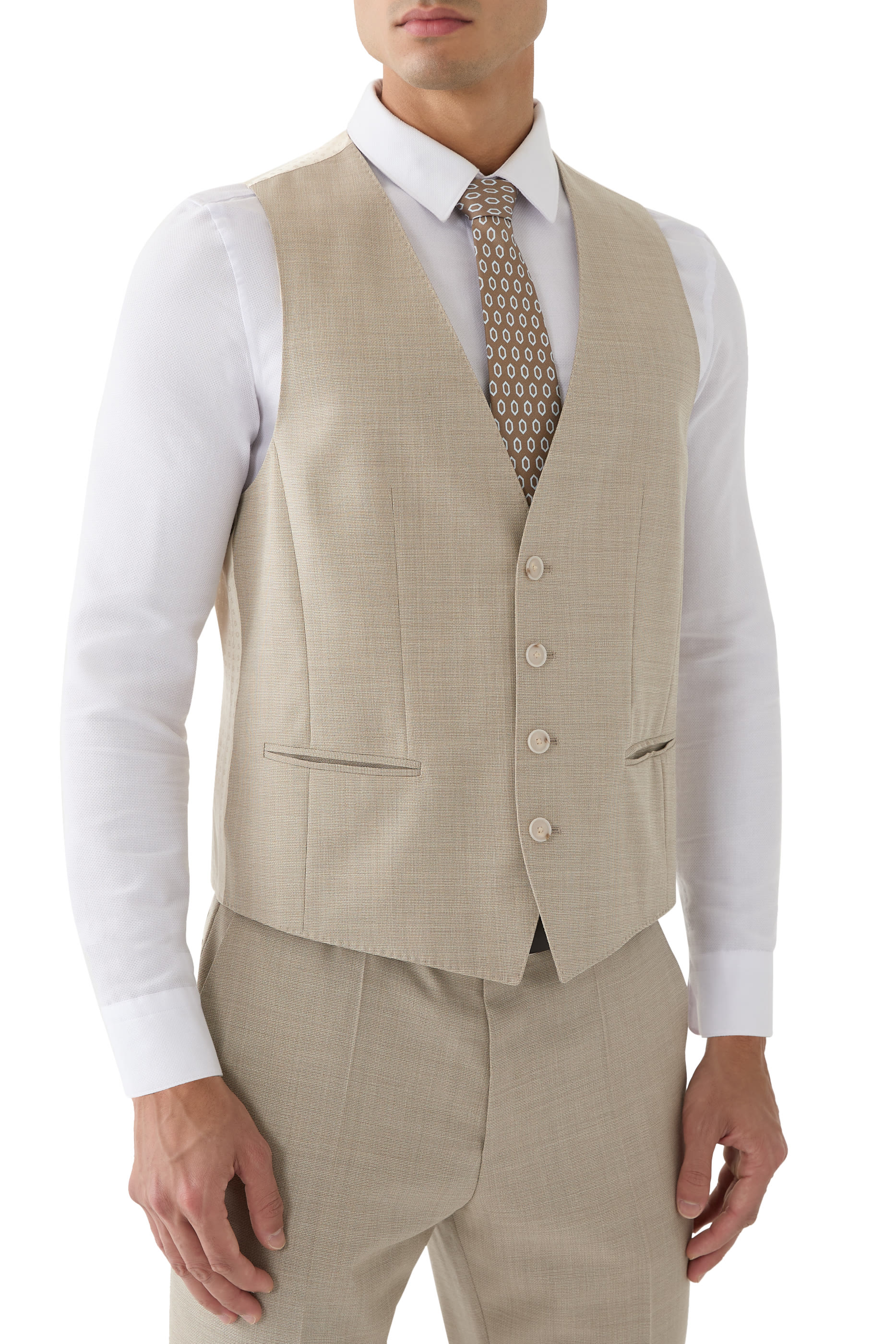 ربطة عنق بطبعة ديجيتال حرير