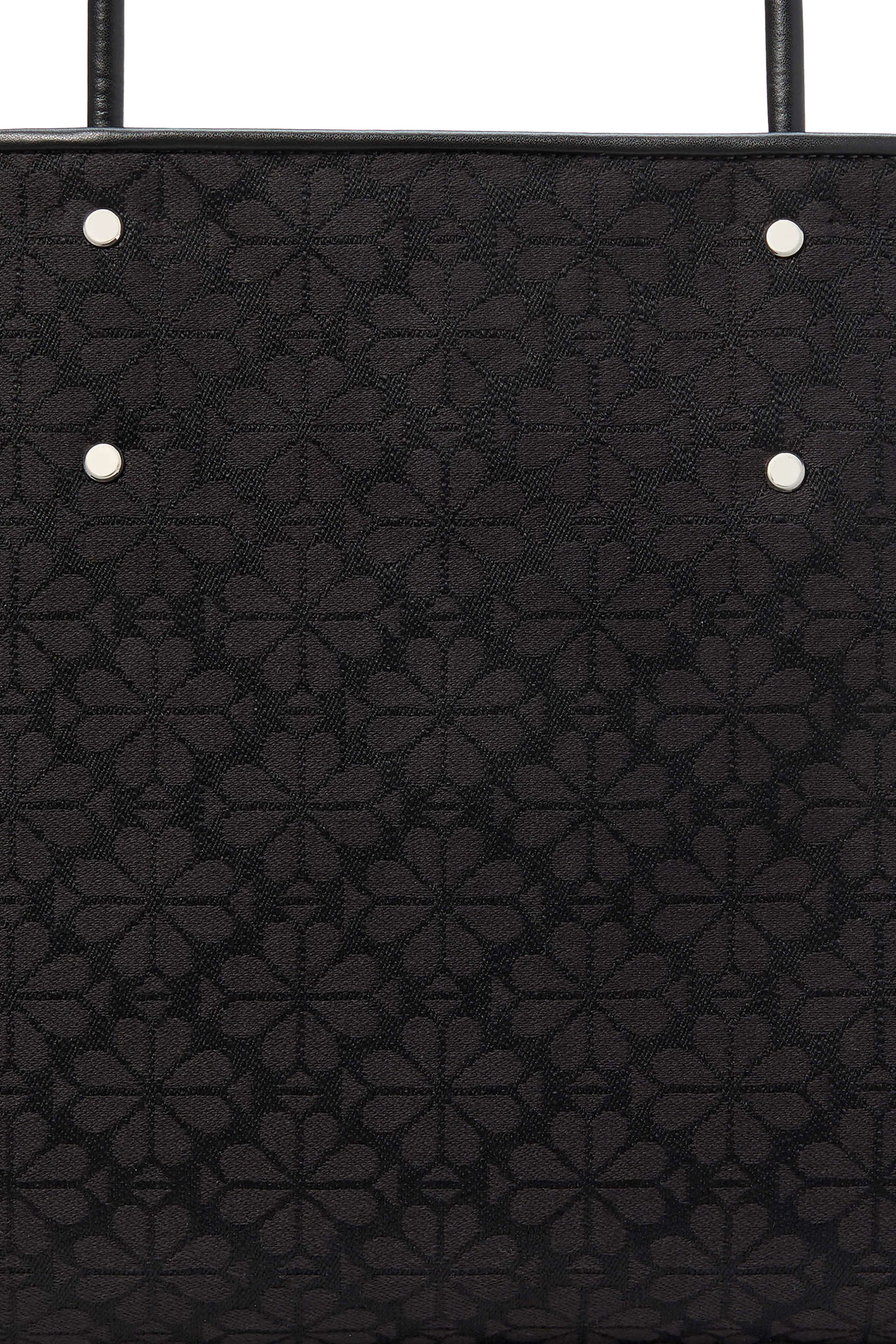 حقيبة يد كبيرة ايفريثينج بنقشة زهور بالشكل البستوني جاكار