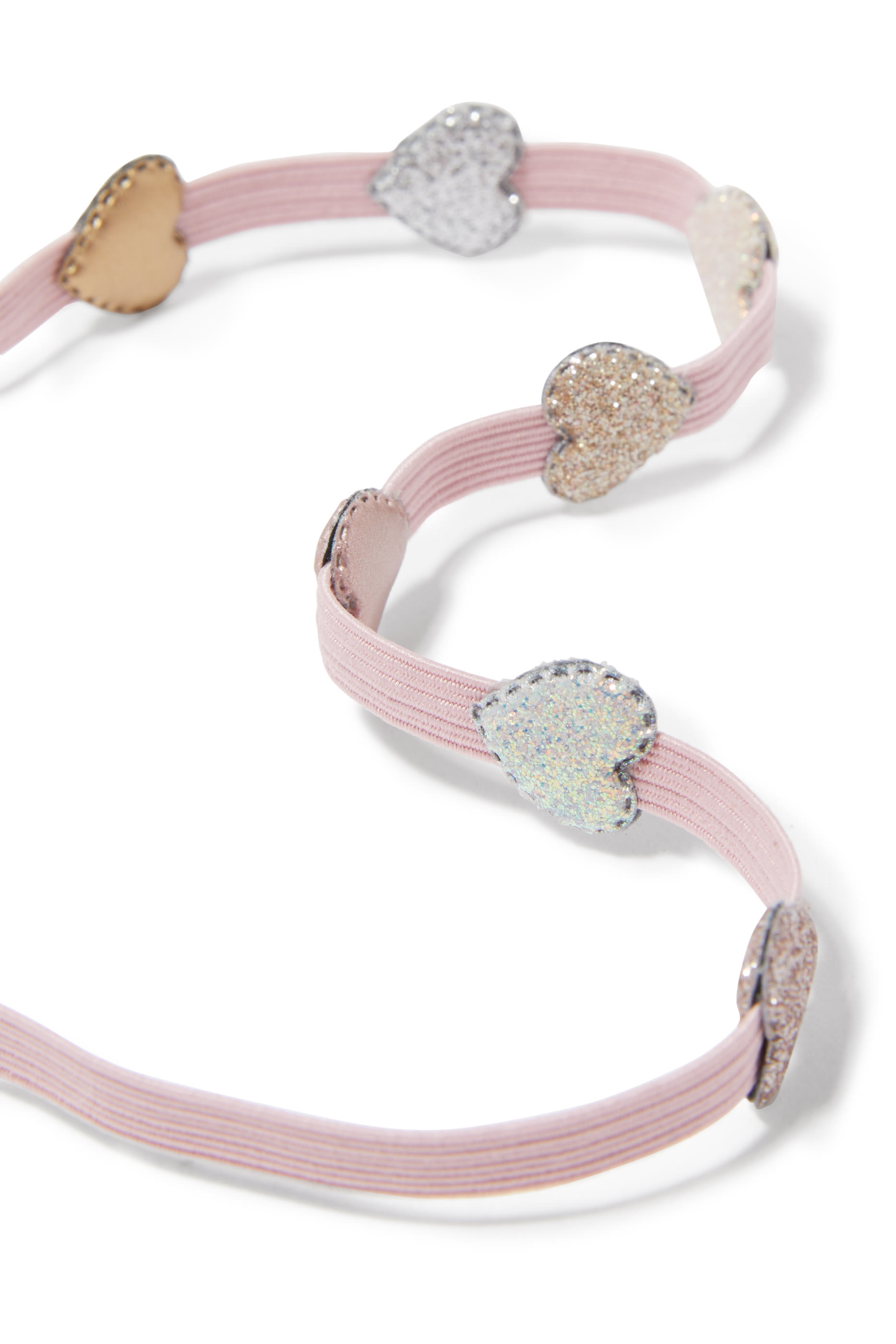 ربطة شعر بتصميم قلب للأطفال