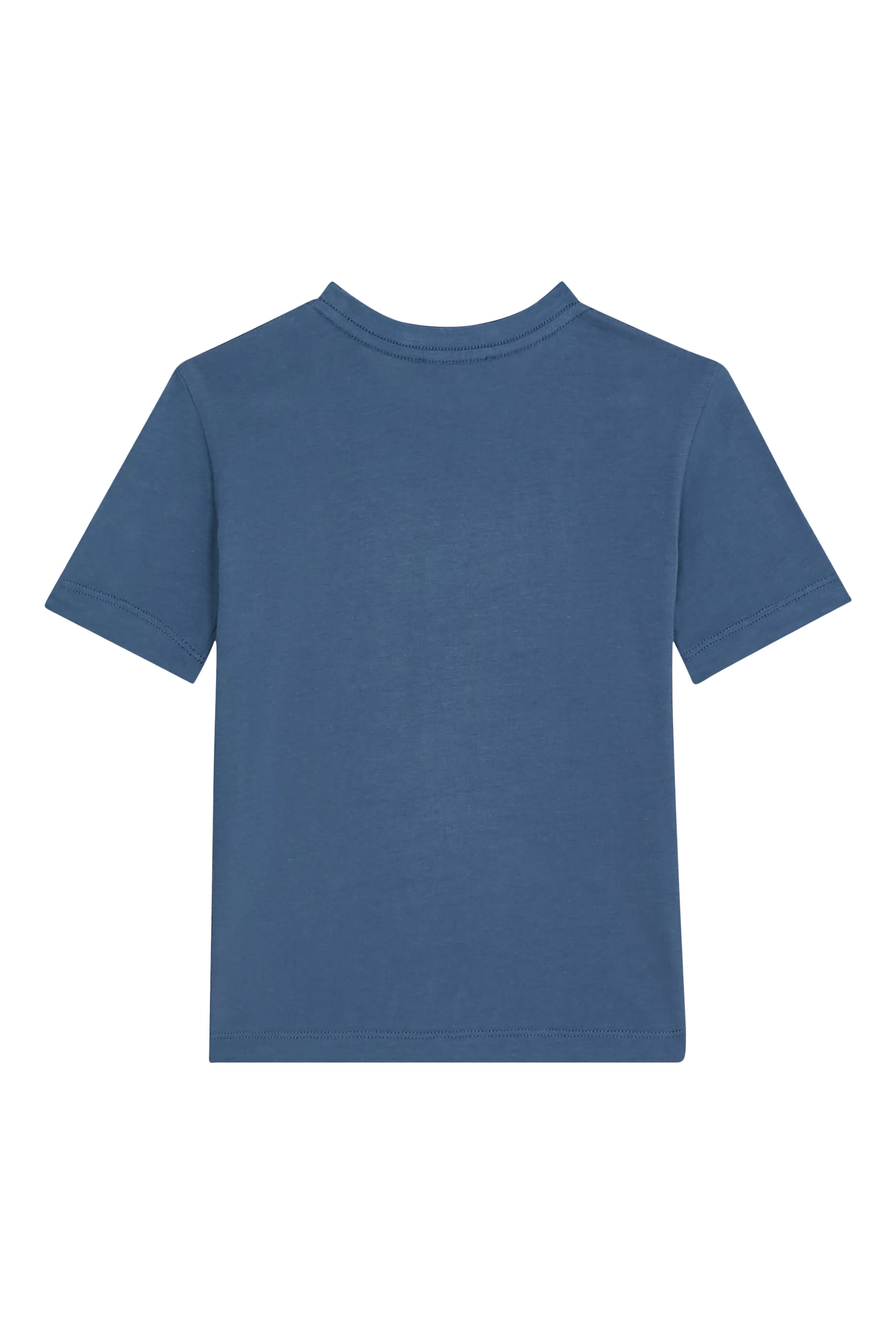 تيشيرت بياقة ضيقة قطن للأطفال