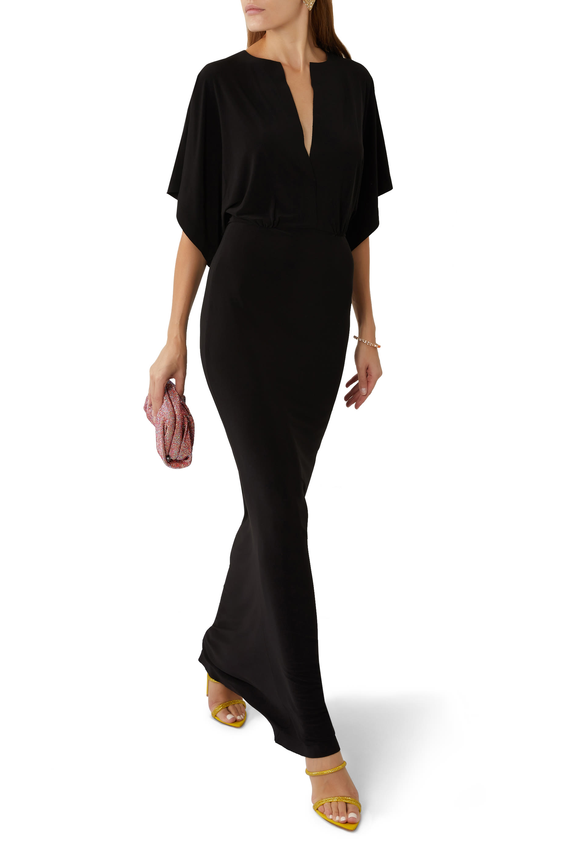 فستان أوبي مخمل