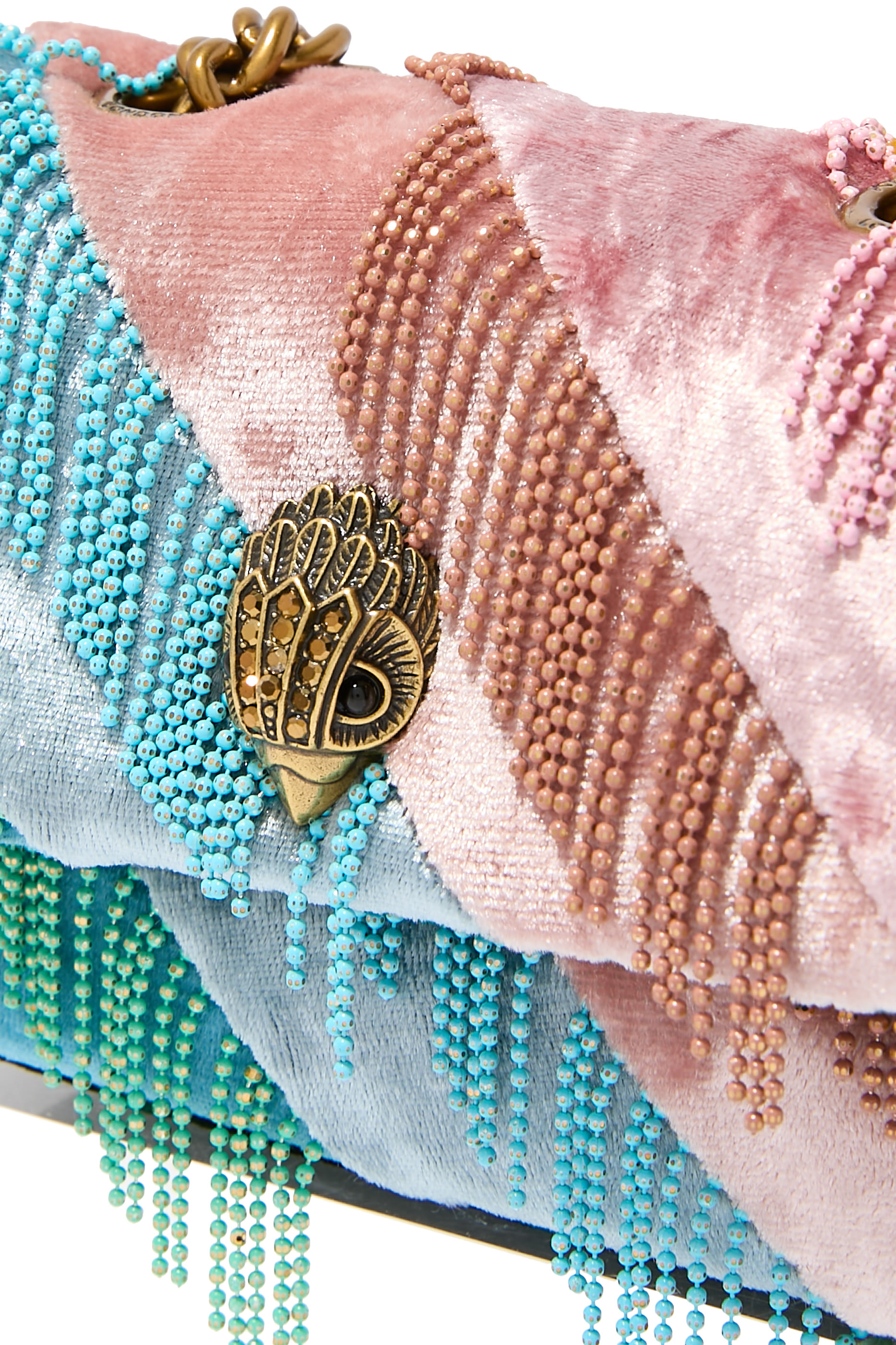 حقيبة كنسينغتون صغيرة بشرابات