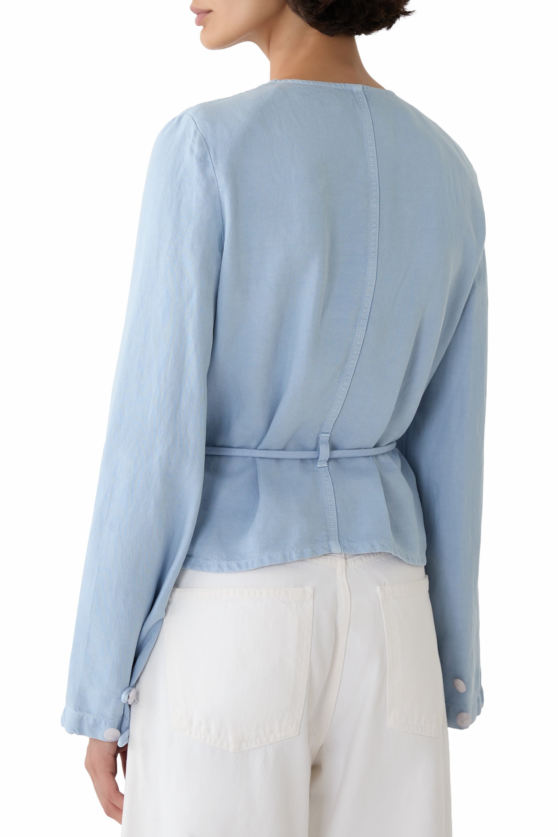 جاكيت مصبوغ بتقنية الغارمنت اي اس في