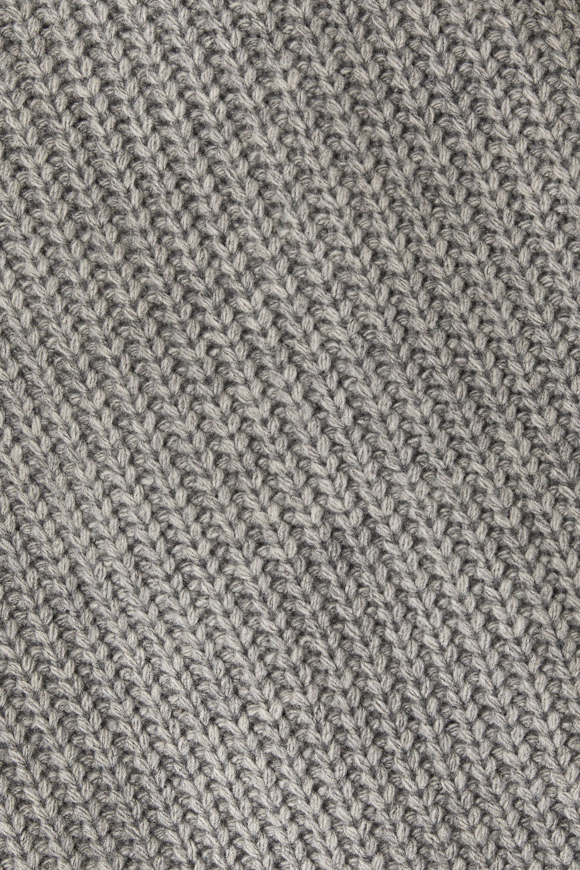 Chunky Rib Knit Crewneck 