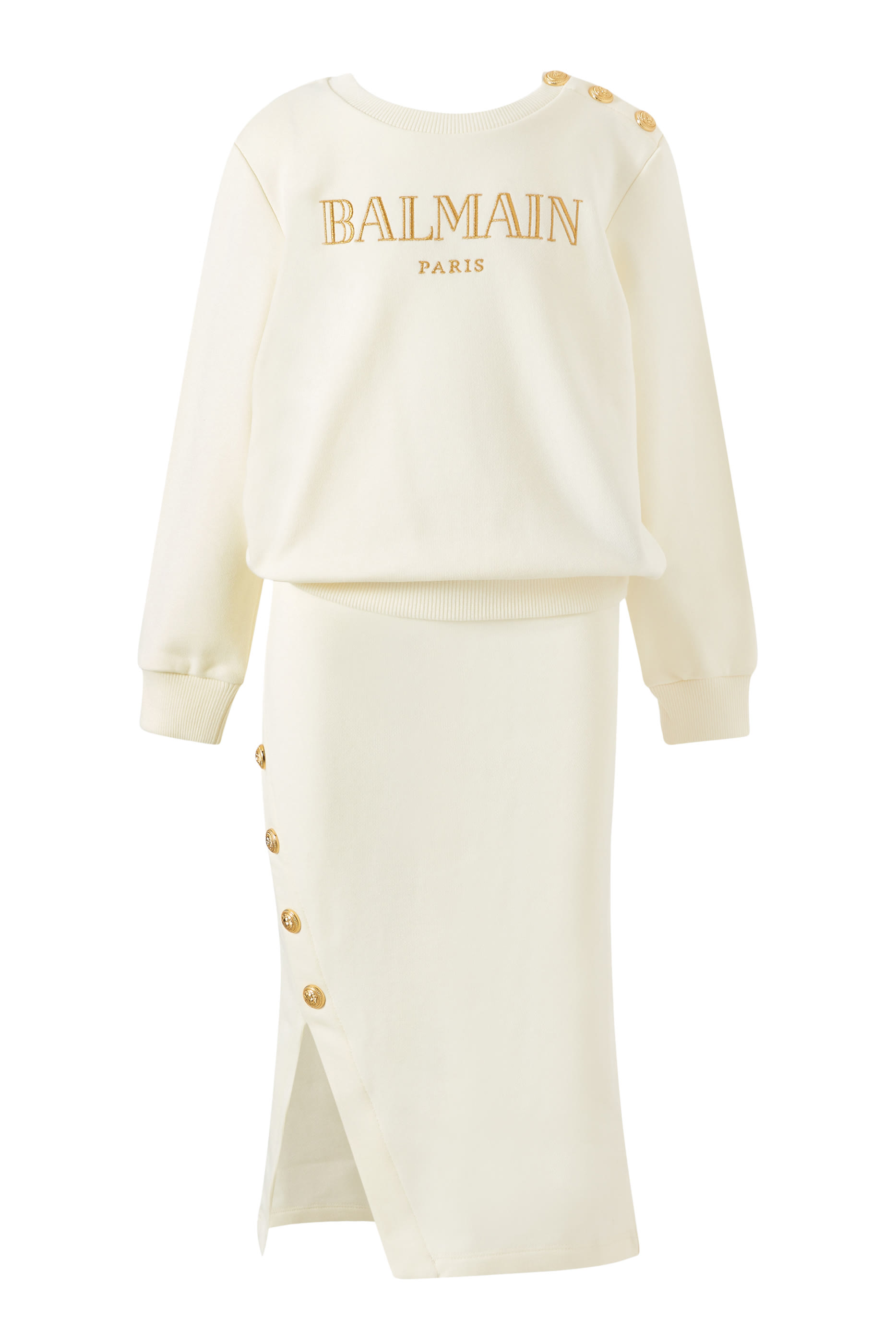 سويت شيرت بشعار الماركة للأطفال