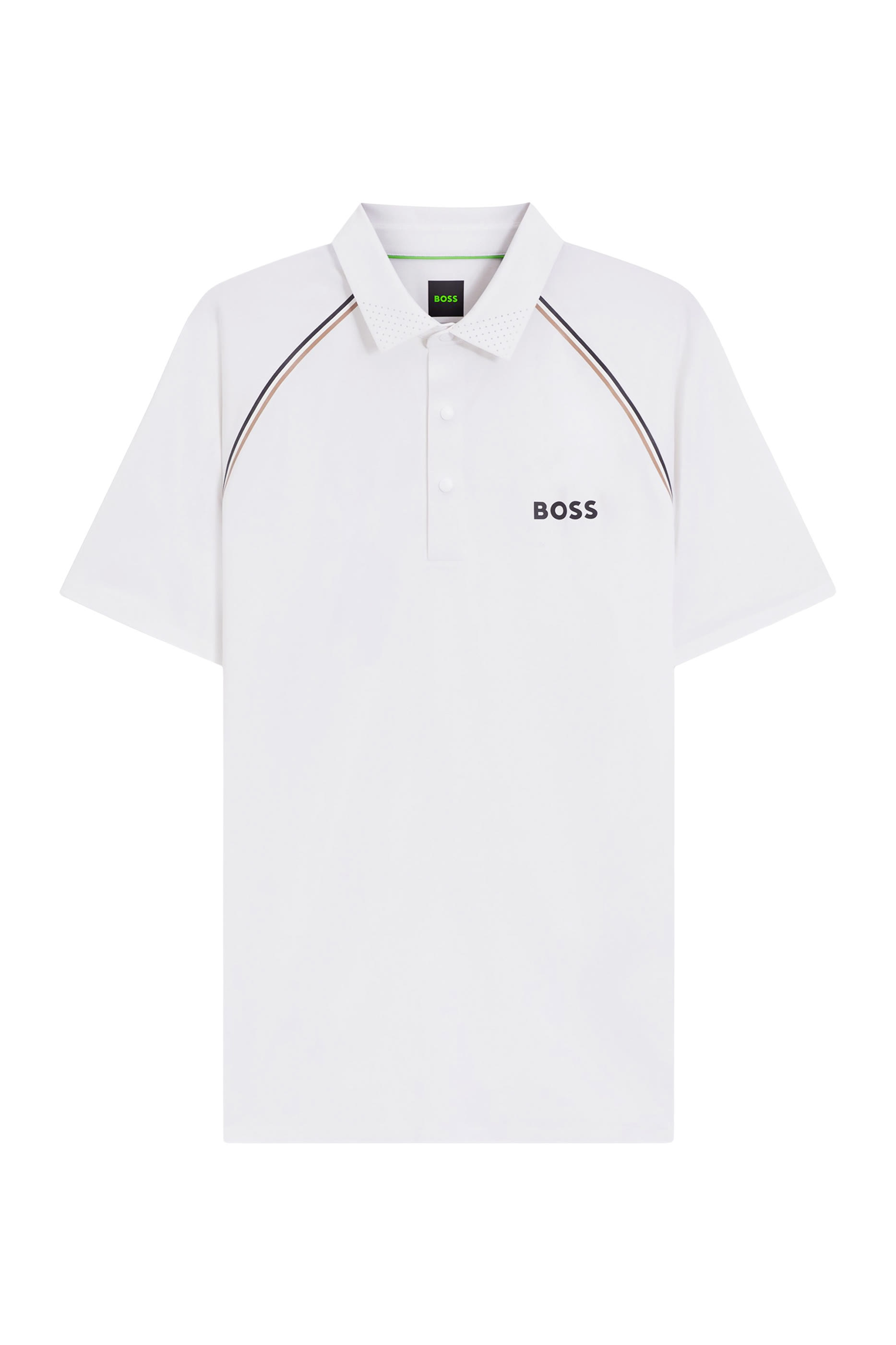 قميص بولو أكتيف بقصة ضيقة مع خاصية التحكم في الروائح