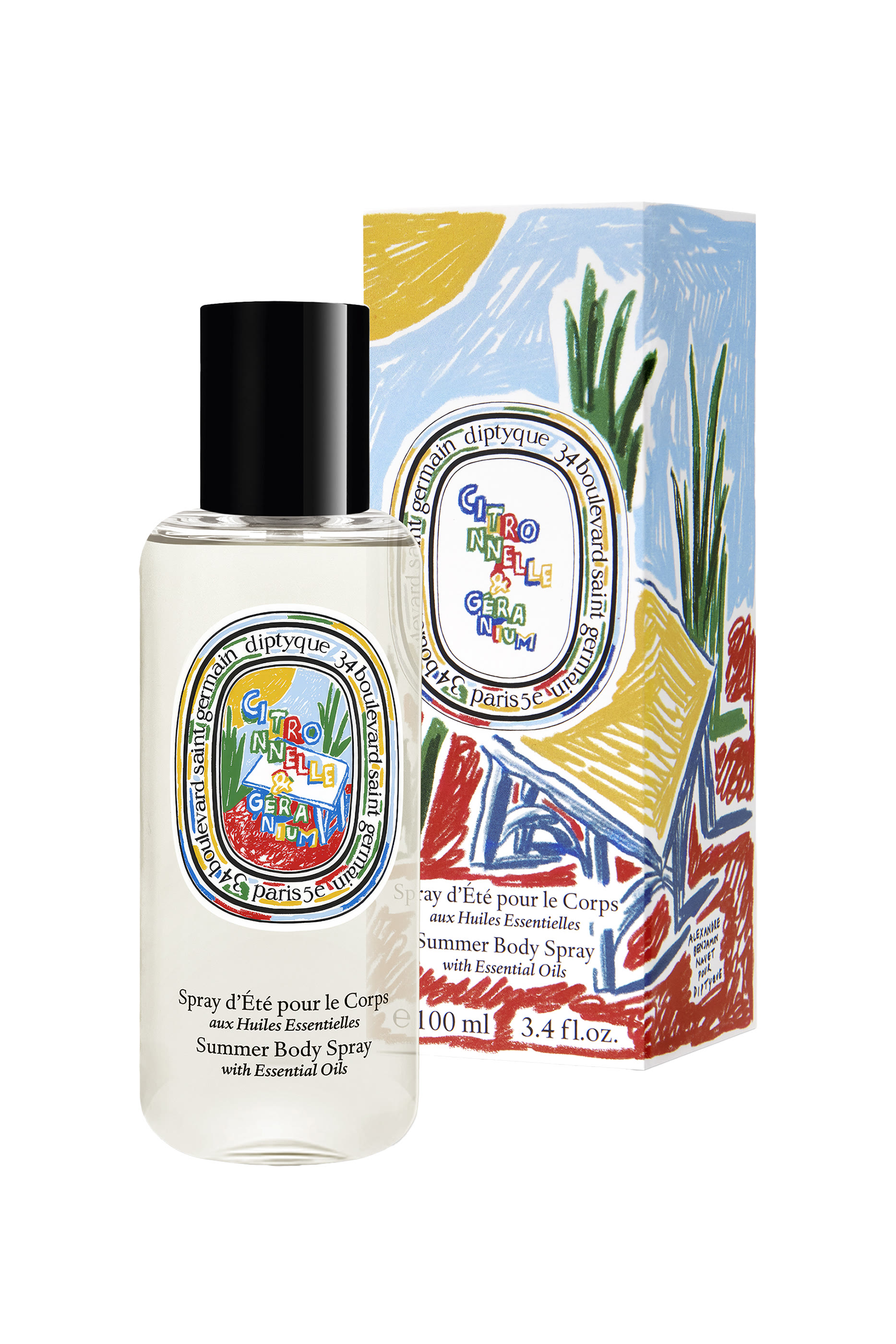 Citronnelle & Geranium Body Spray